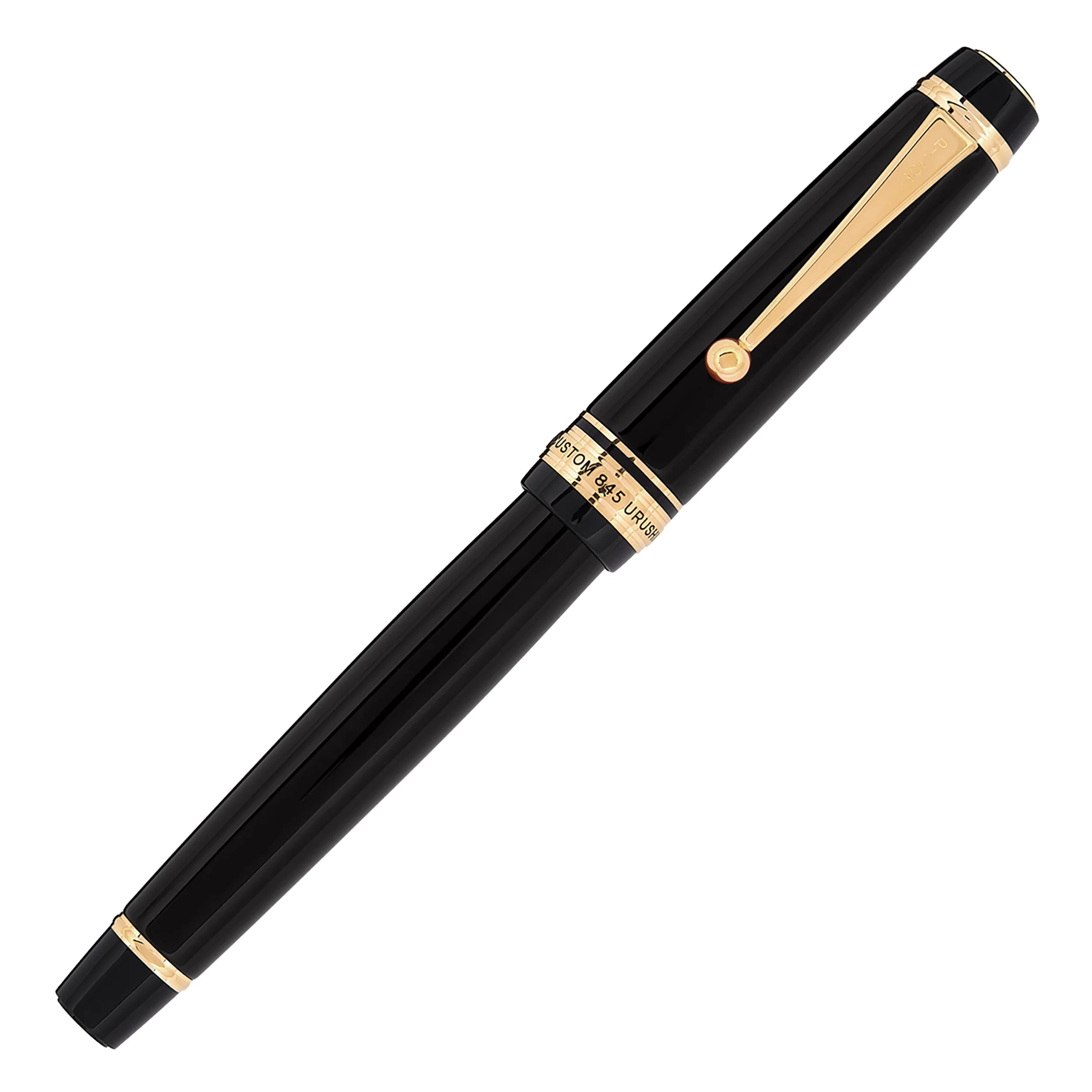 Pilot Custom 845 Urushi Fountain Pen - Black - Image 2