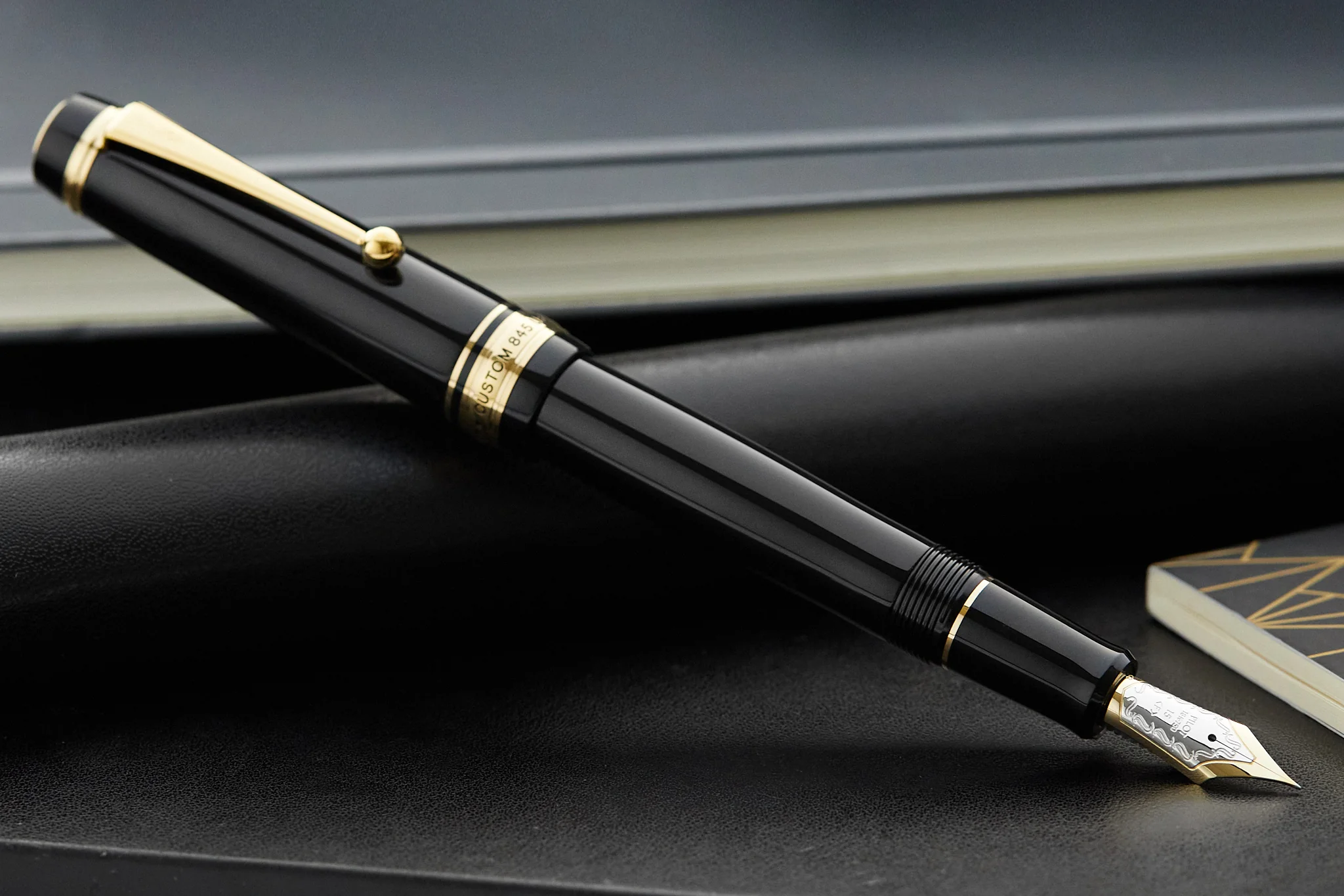 Pilot Custom 845 Urushi Fountain Pen - Black - Image 8