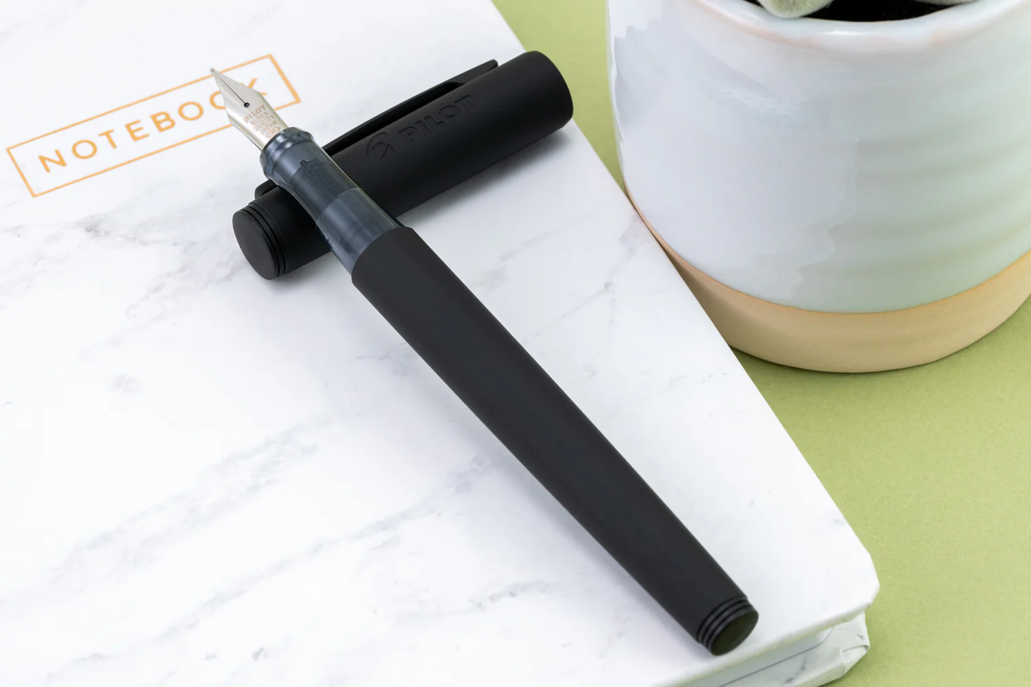 Pilot Explorer Fountain Pen - Black Matte - Image 4