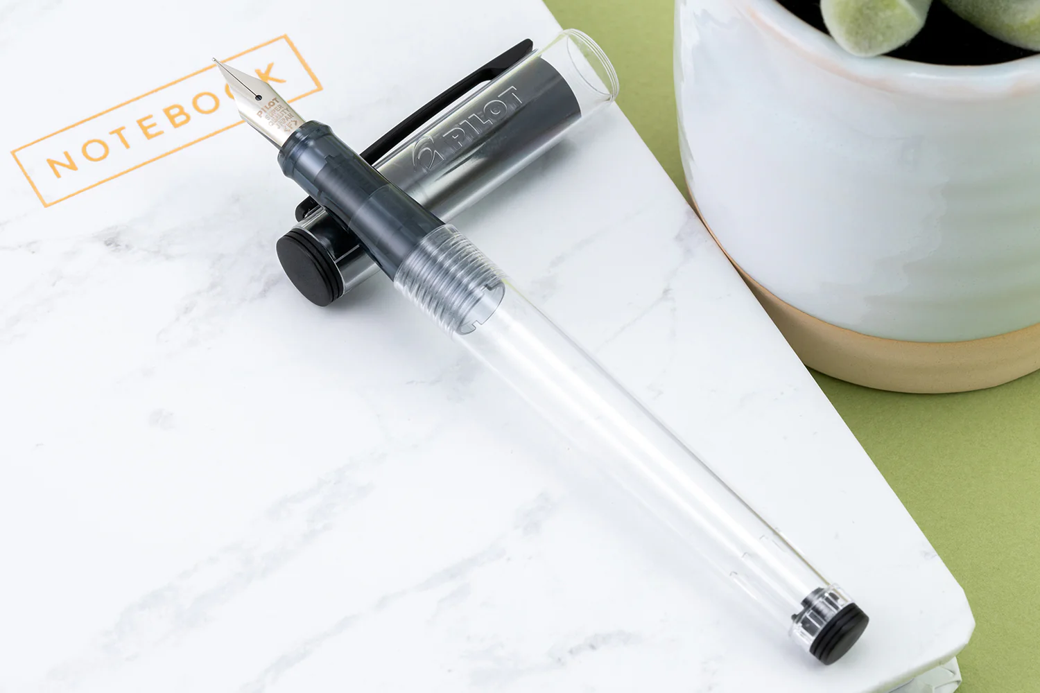 Pilot Explorer Fountain Pen - Clear - Image 4