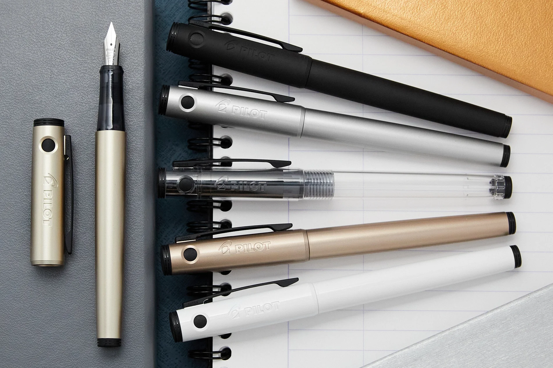 Pilot Explorer Fountain Pen - Black Matte - Image 7