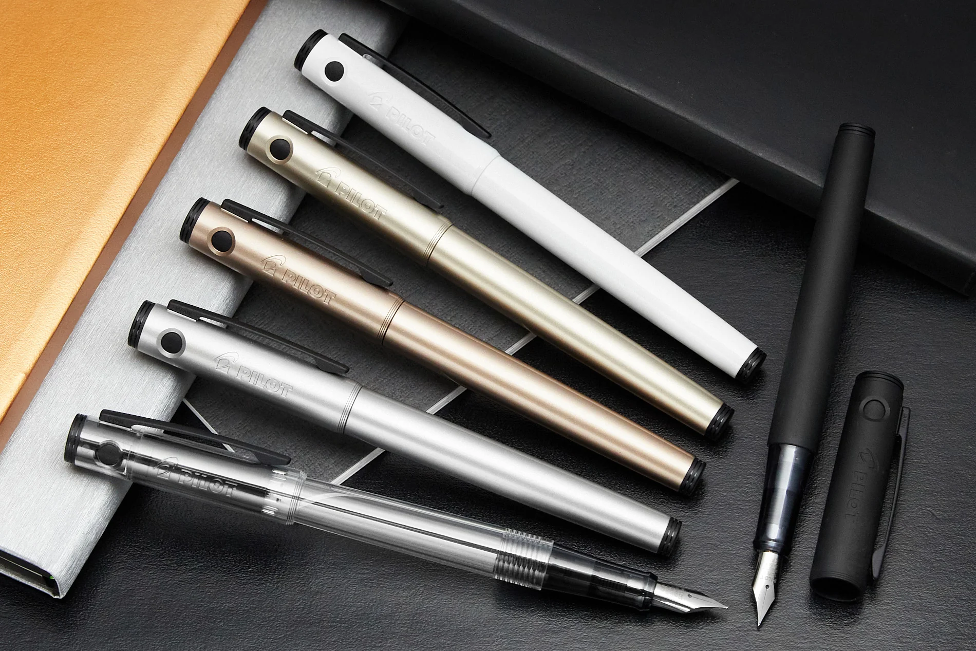 Pilot Explorer Fountain Pen - Black Matte - Image 8
