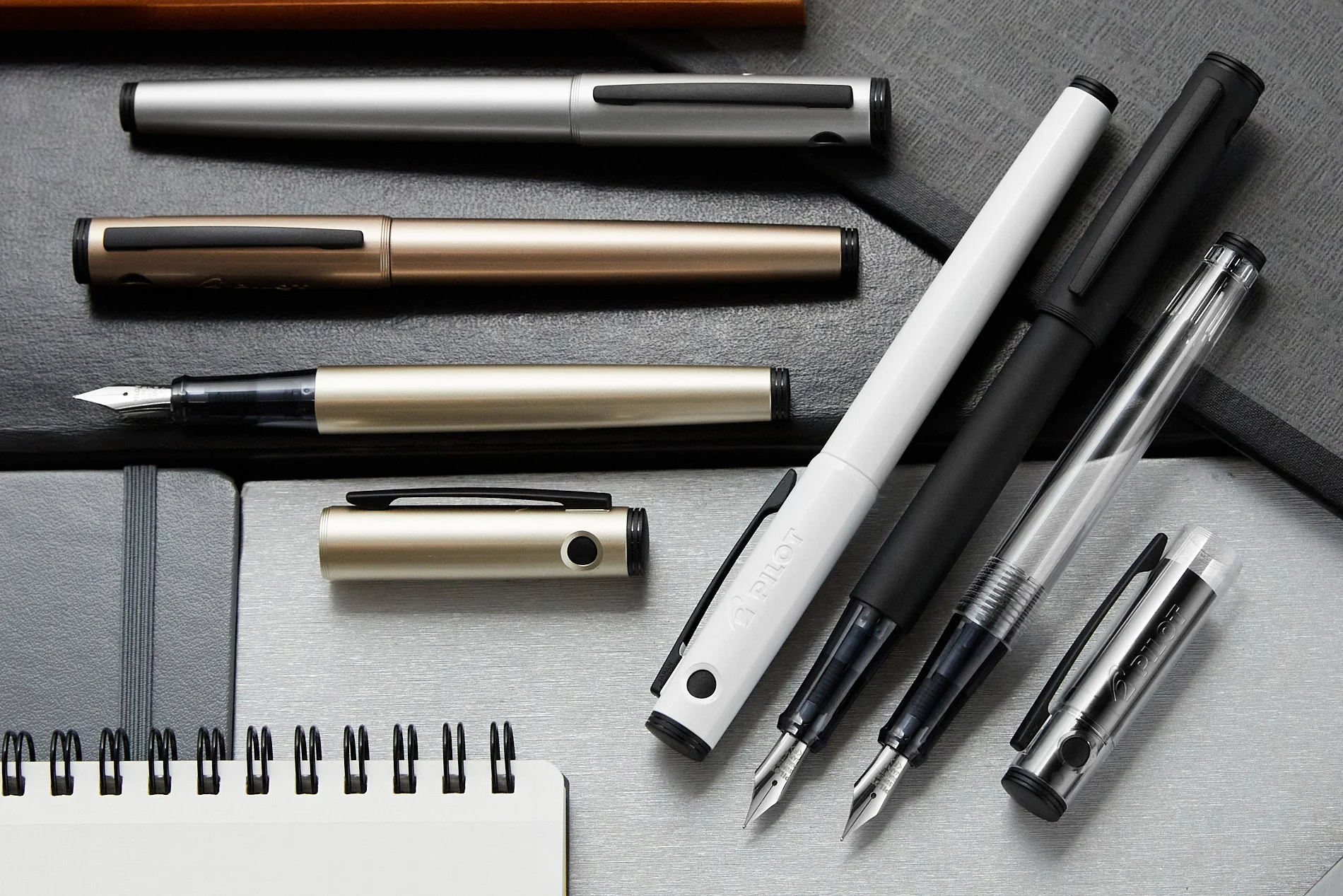 Pilot Explorer Fountain Pen - Black Matte - Image 9