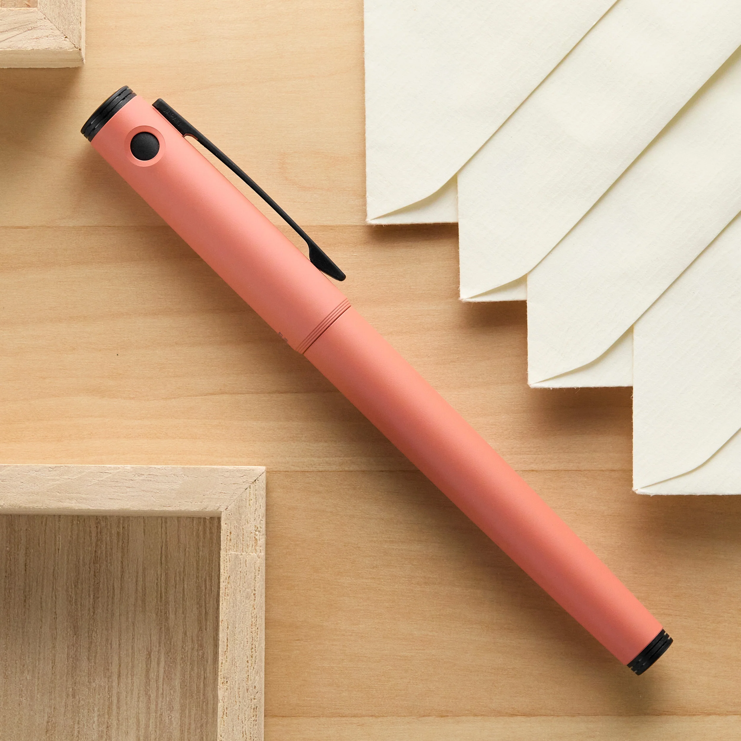 Pilot Explorer Fountain Pen  - Coral Matte - Image 5