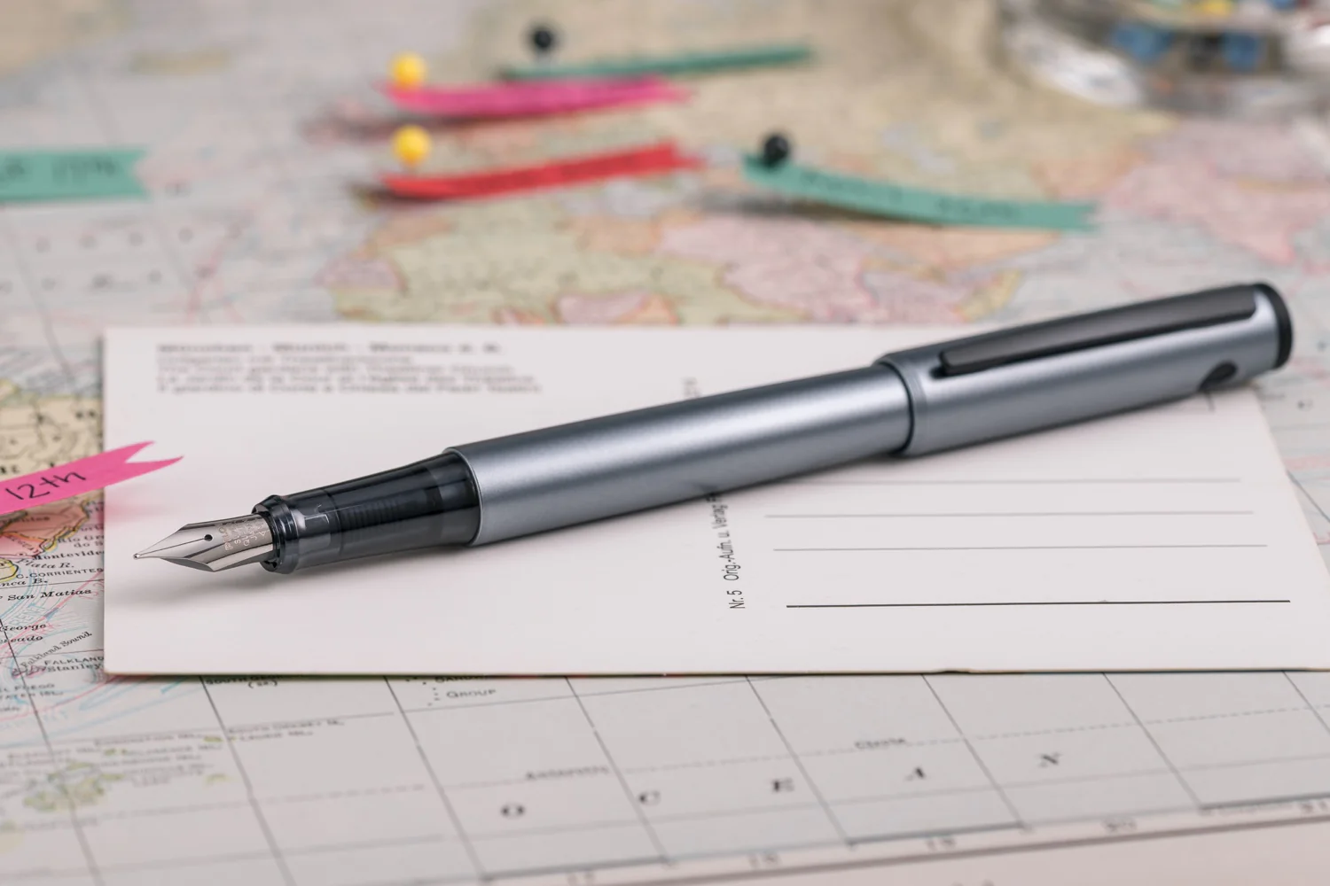 Pilot Explorer Fountain Pen - Gray - Image 4