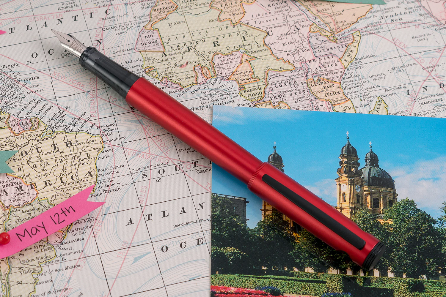 Pilot Explorer Fountain Pen - Red - Image 4