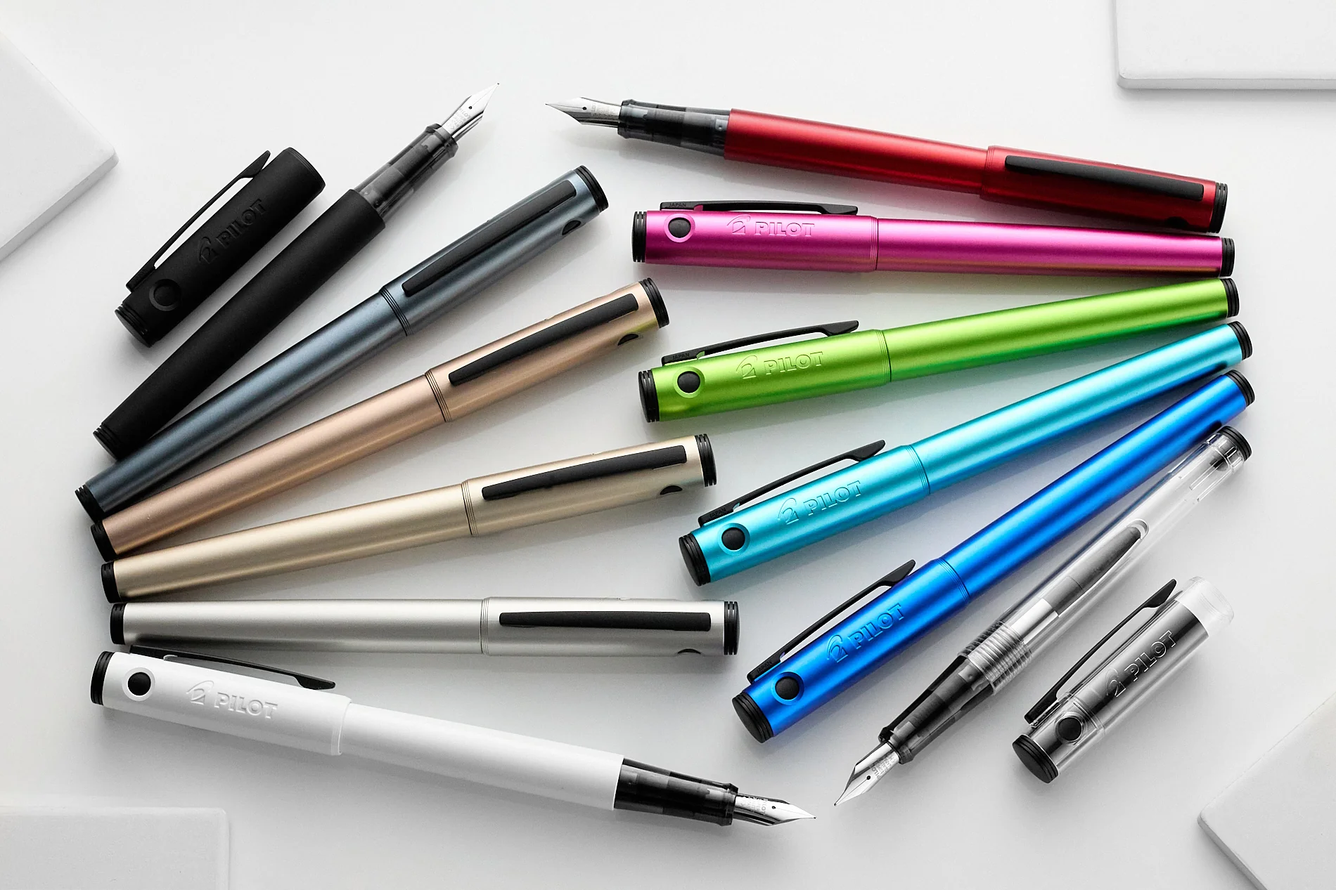 Pilot Explorer Fountain Pen - Silver - Image 12
