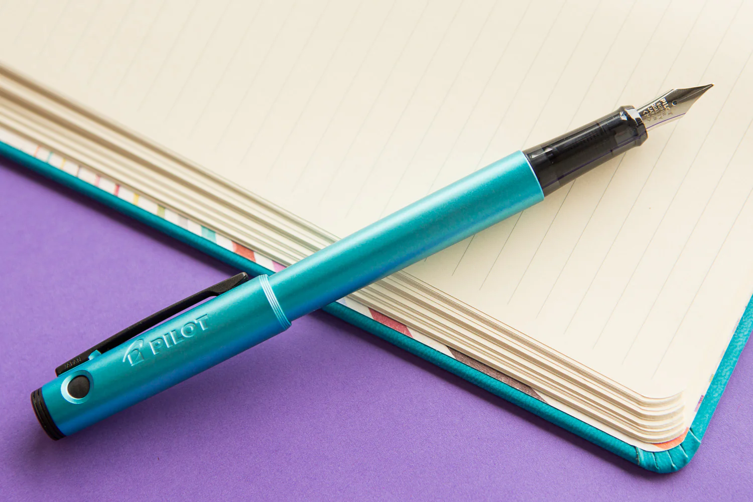 Pilot Explorer Fountain Pen - Turquoise - Image 4