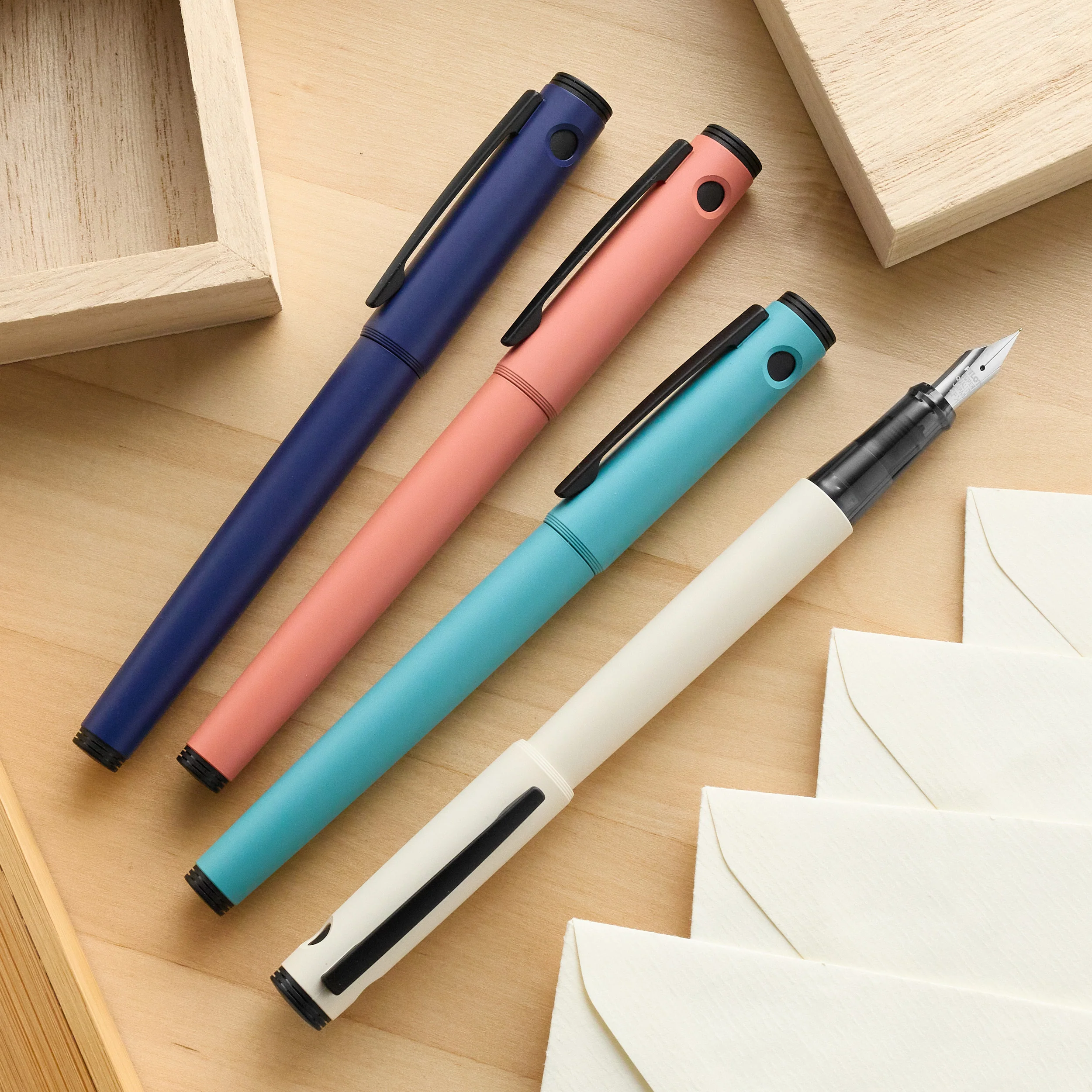 Pilot Explorer Fountain Pen  - Navy Matte - Image 11