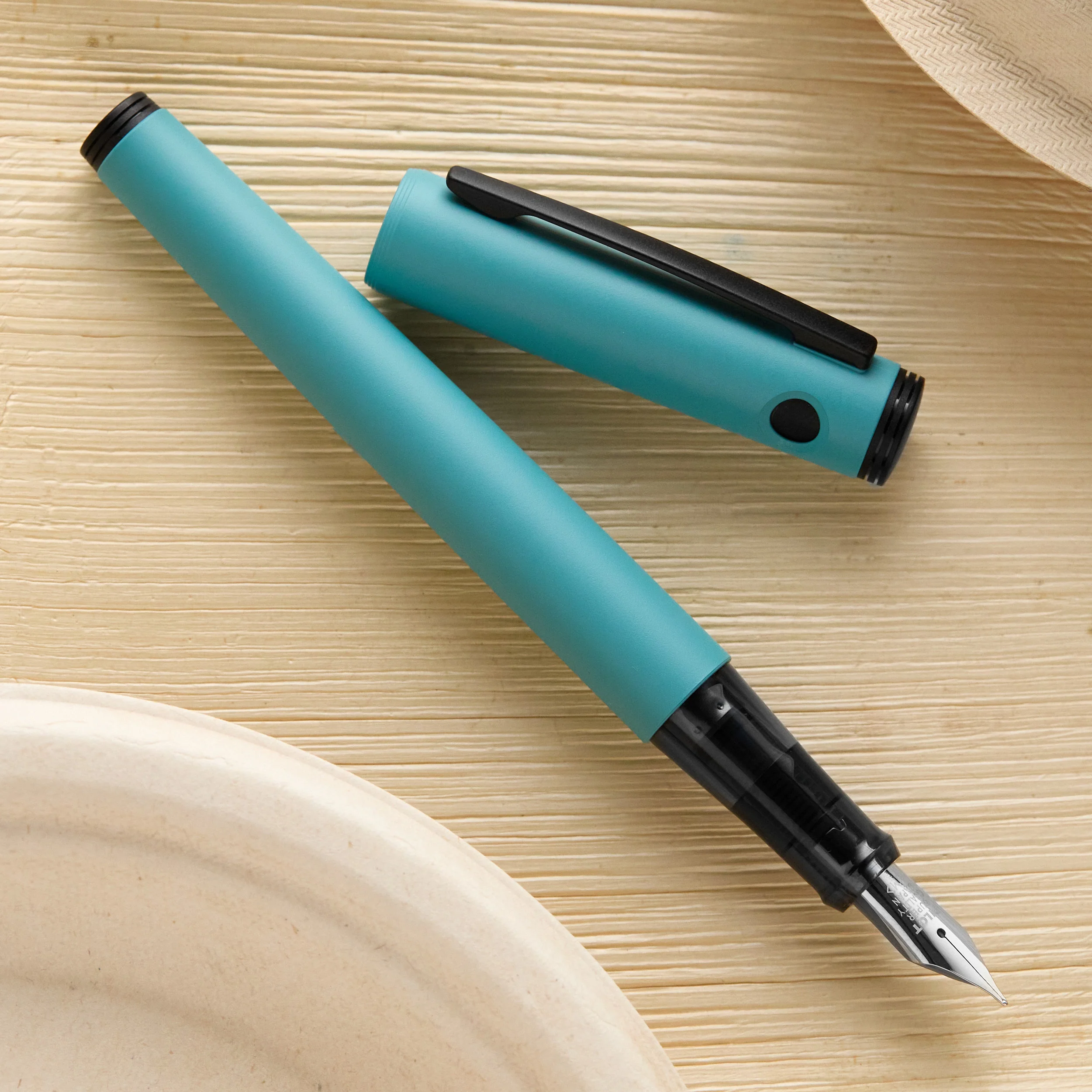 Pilot Explorer Fountain Pen  - Turquoise Matte - Image 4