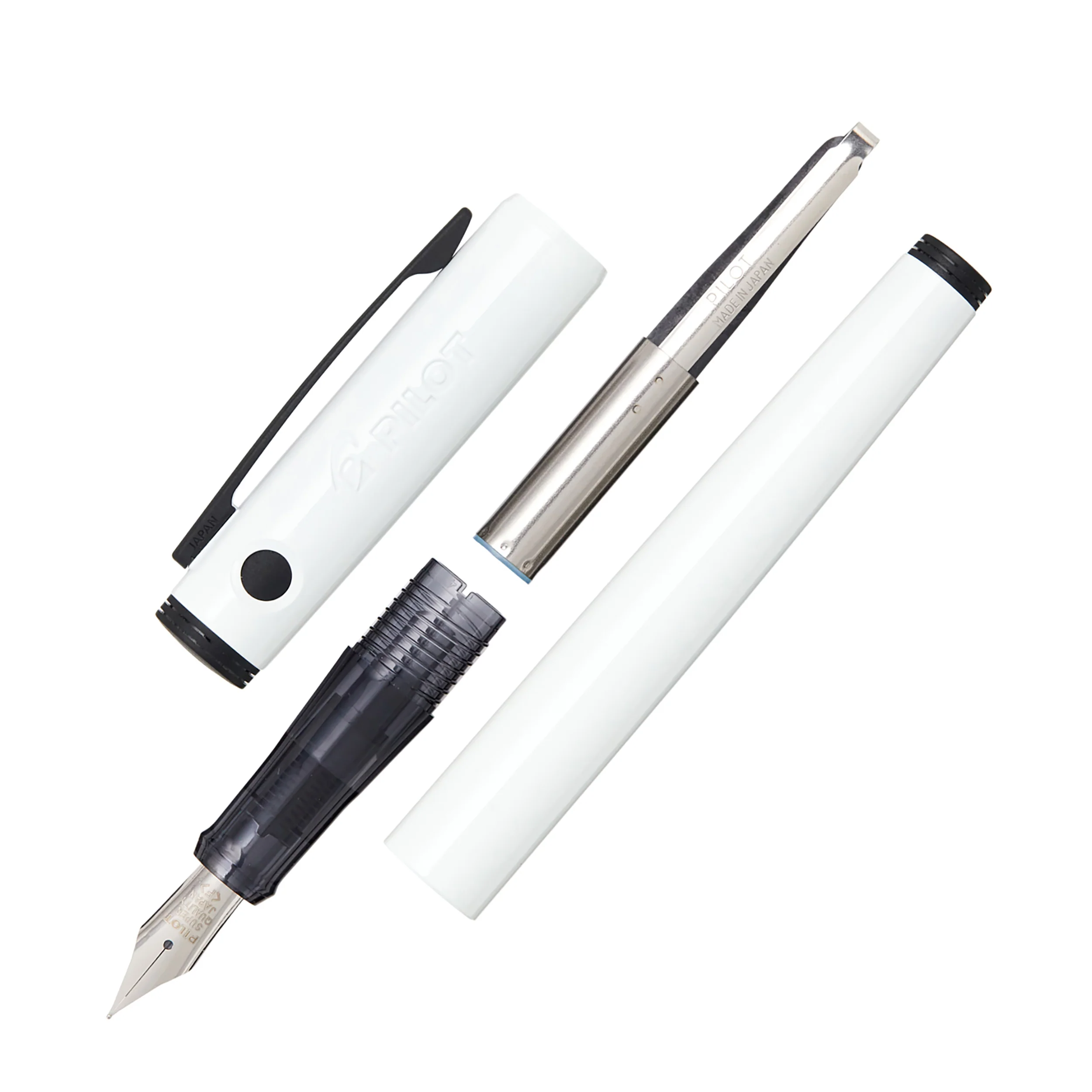 Pilot Explorer Fountain Pen - White - Image 3