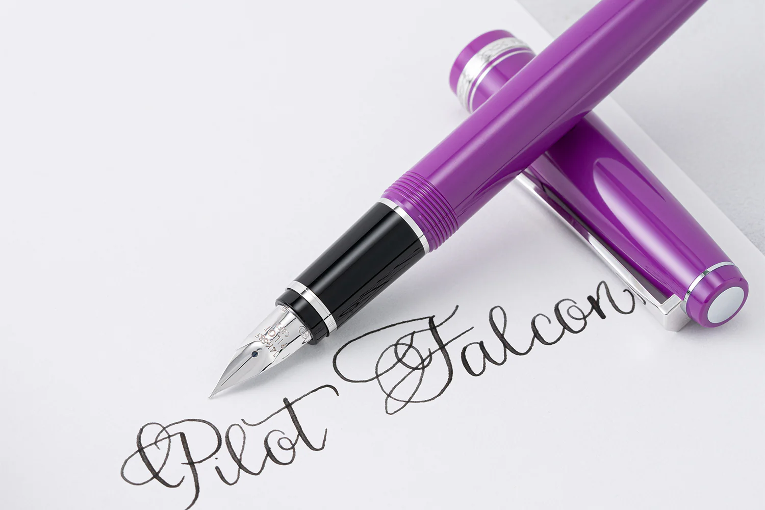 Pilot Falcon Fountain Pen - Purple - Image 12
