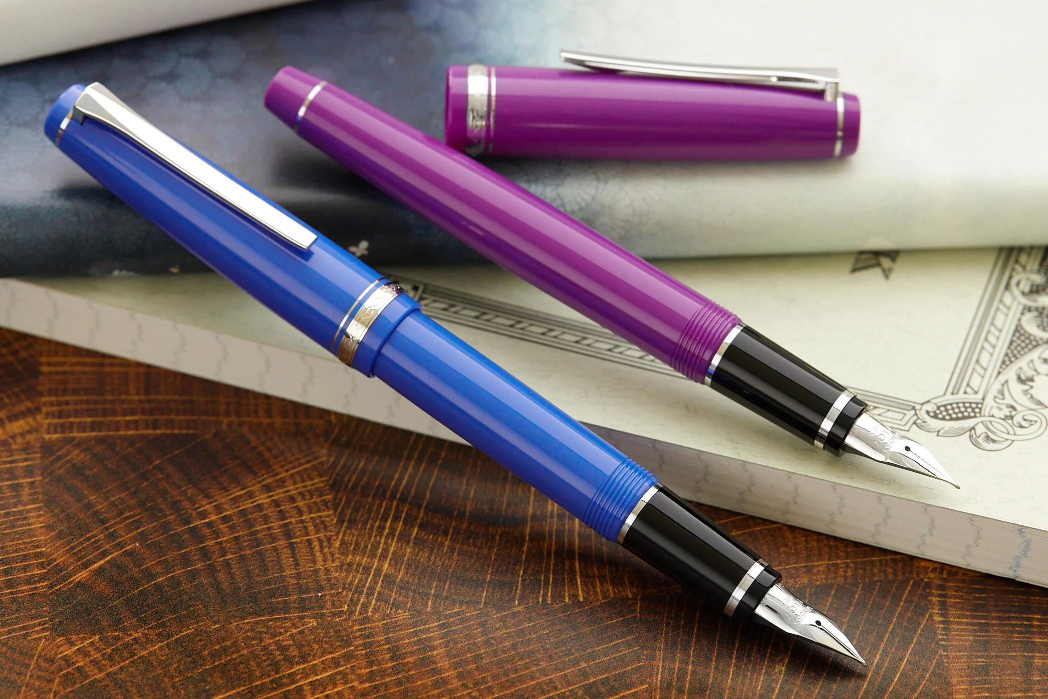 Pilot Falcon Fountain Pen - Purple - Image 13