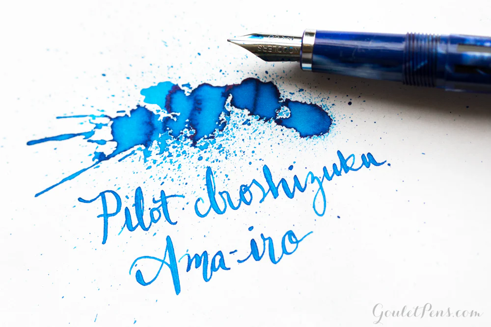 Pilot Iroshizuku Ama-iro - 50ml Bottled Ink - Image 6