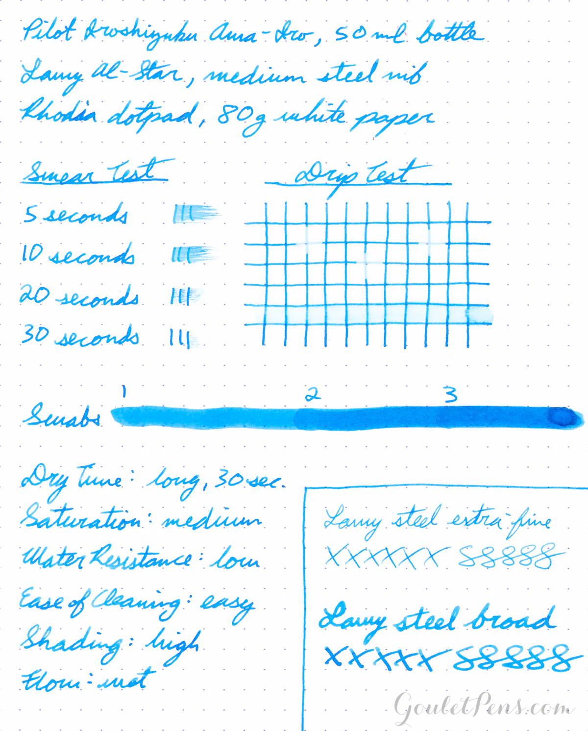 Pilot Iroshizuku Ama-iro - 50ml Bottled Ink - Image 7