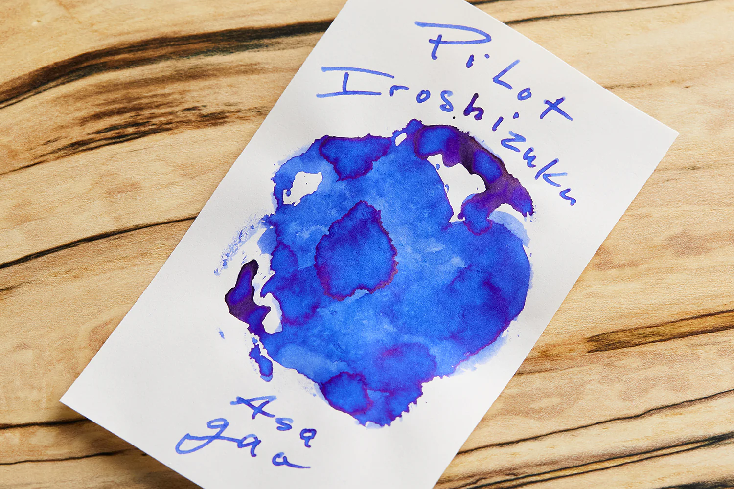 Pilot Iroshizuku Asa-gao - Ink Sample - Image 3