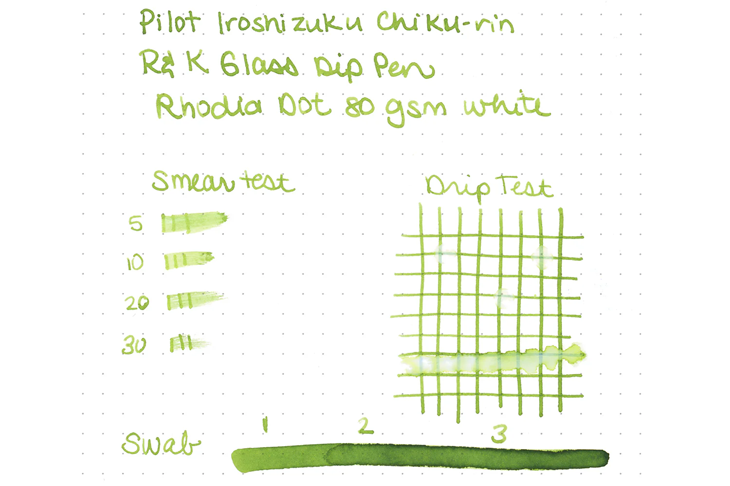 Pilot Iroshizuku Chiku-rin - 15ml Bottled Ink - Image 8