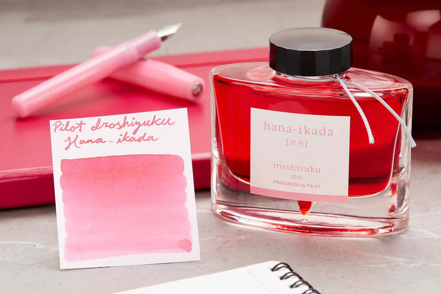 Pilot Iroshizuku Hana-ikada - 50ml Bottled Ink - Image 7