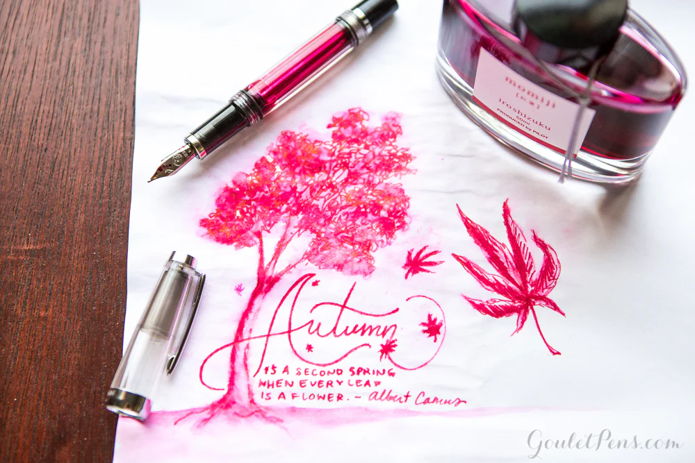 Pilot Iroshizuku Momiji - 50ml Bottled Ink - Image 11
