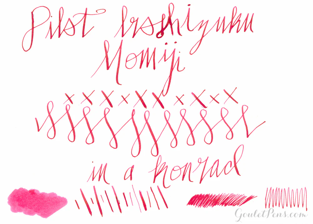 Pilot Iroshizuku Momiji - Ink Sample - Image 11