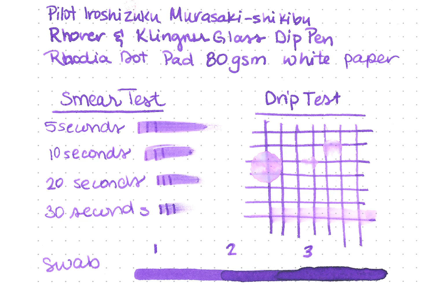 Pilot Iroshizuku Murasaki-shikibu - 50ml Bottled Ink - Image 10