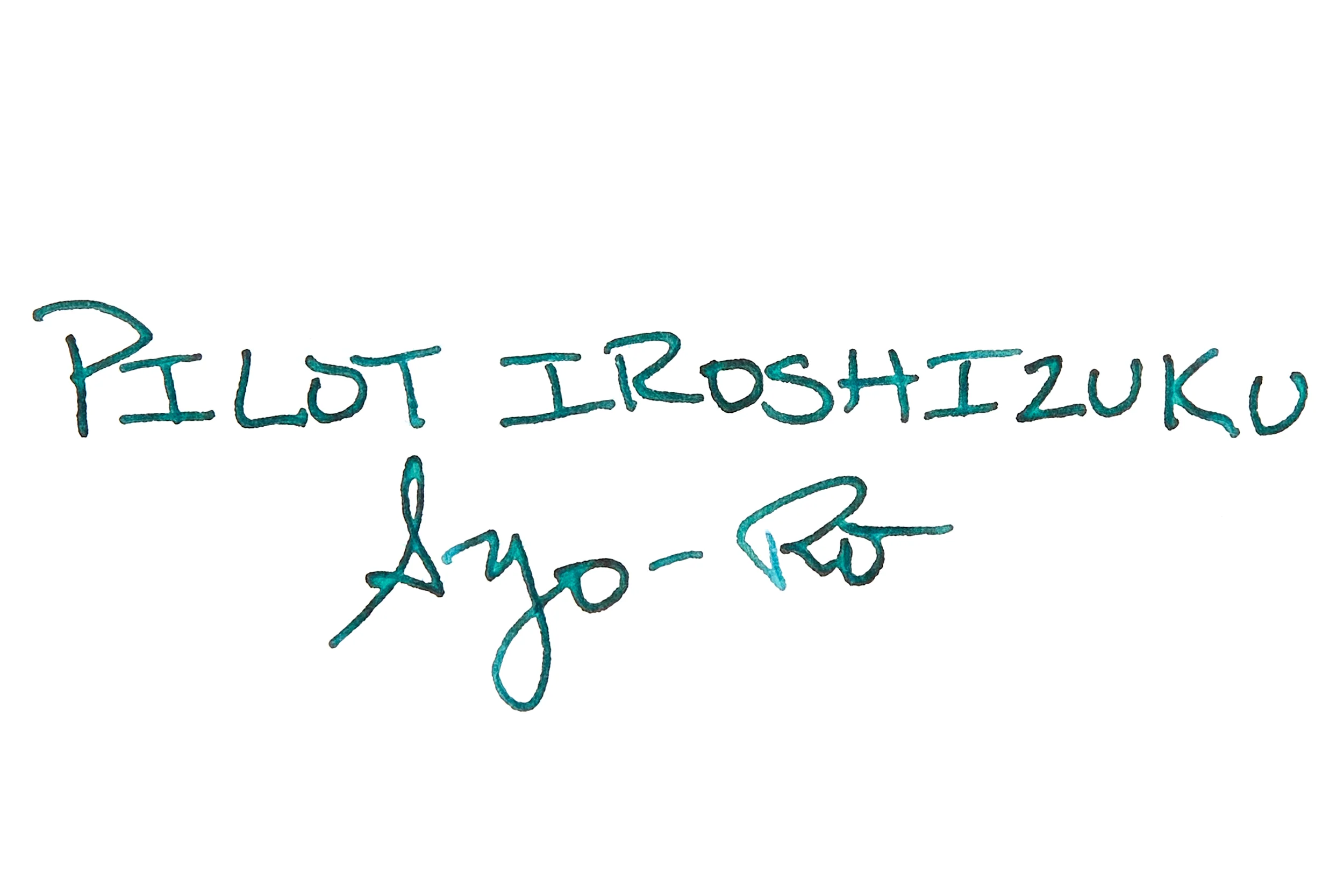 Pilot Iroshizuku Syo-ro - Ink Sample - Image 2