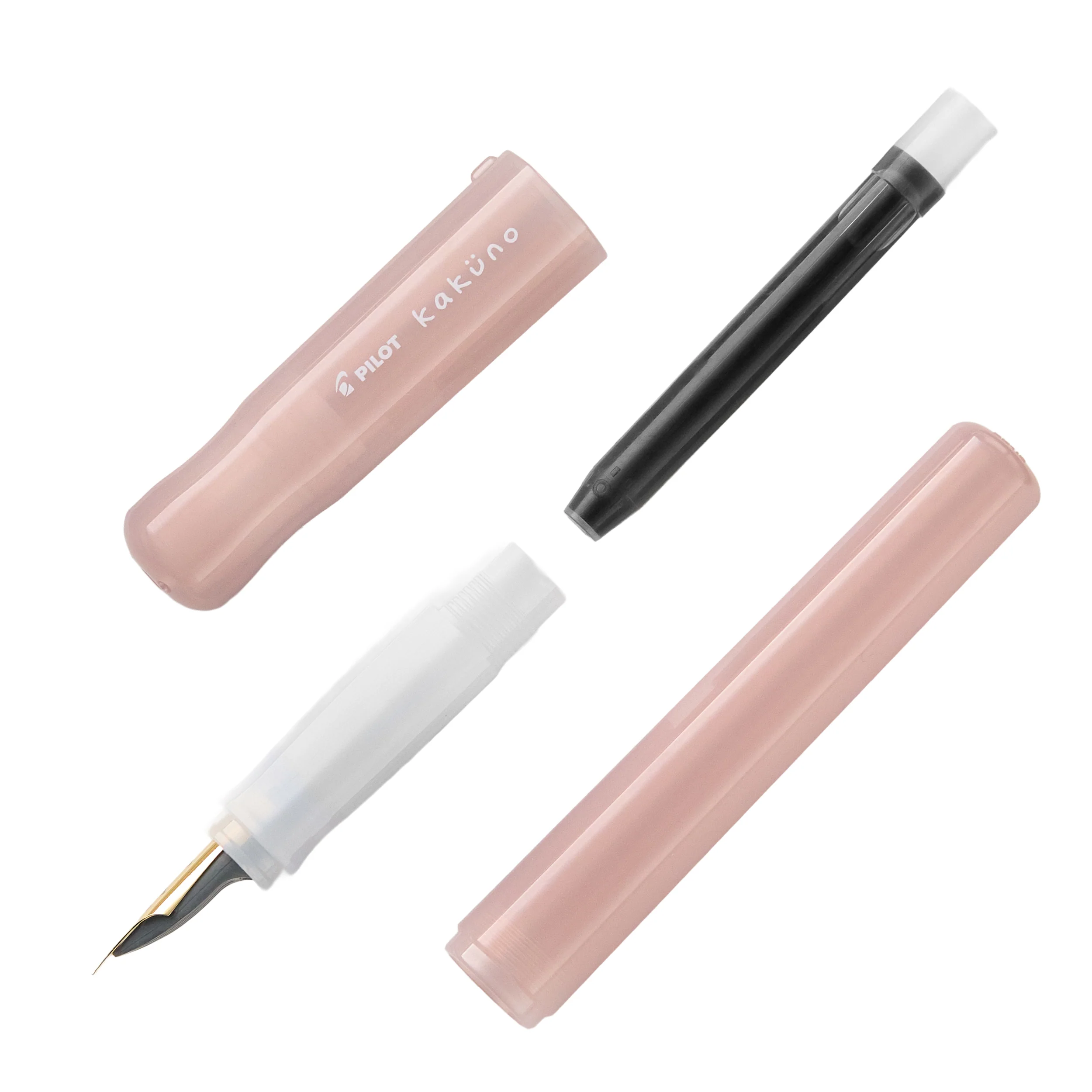Pilot Kakuno Fountain Pen - Rosy Dusk - Image 3