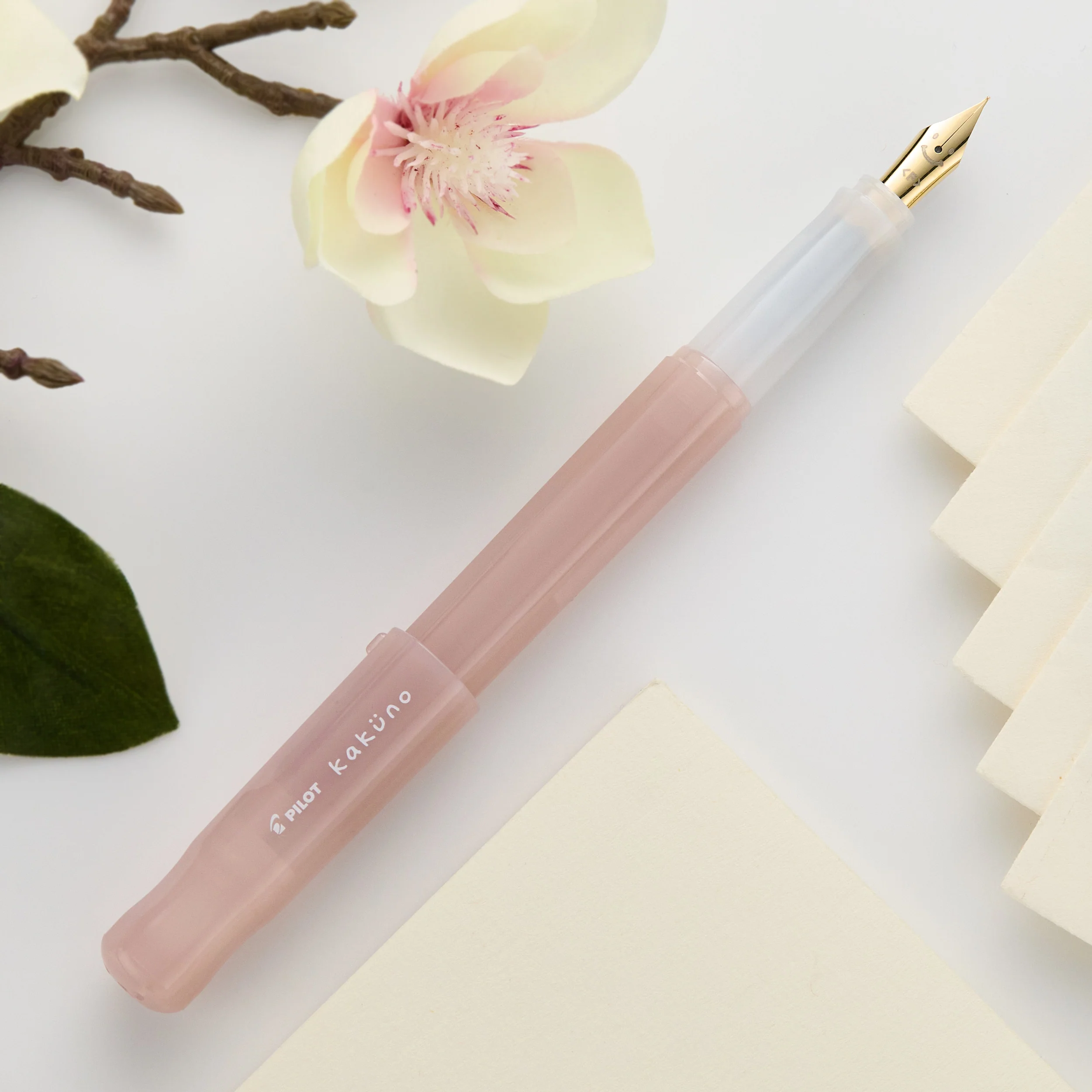 Pilot Kakuno Fountain Pen - Rosy Dusk - Image 5