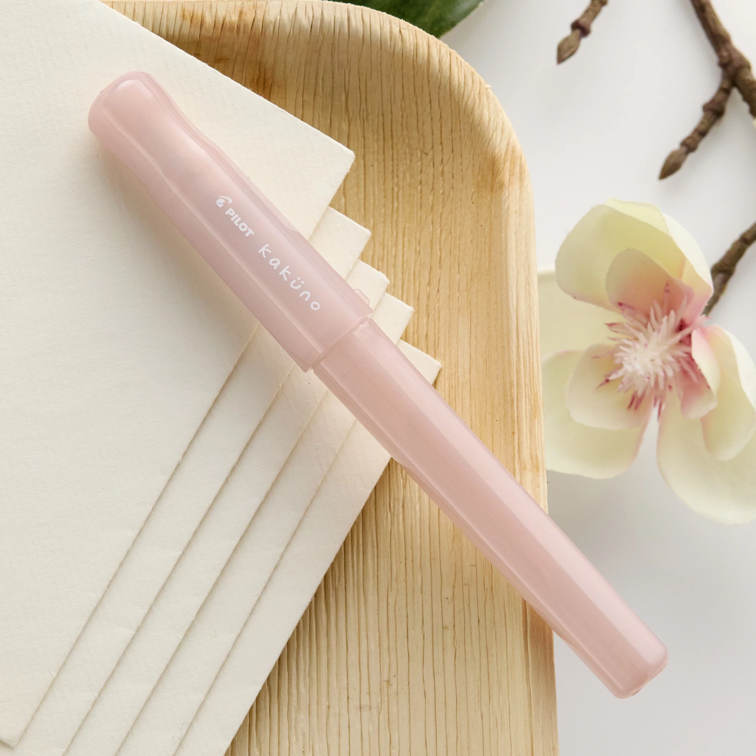 Pilot Kakuno Fountain Pen - Rosy Dusk - Image 6