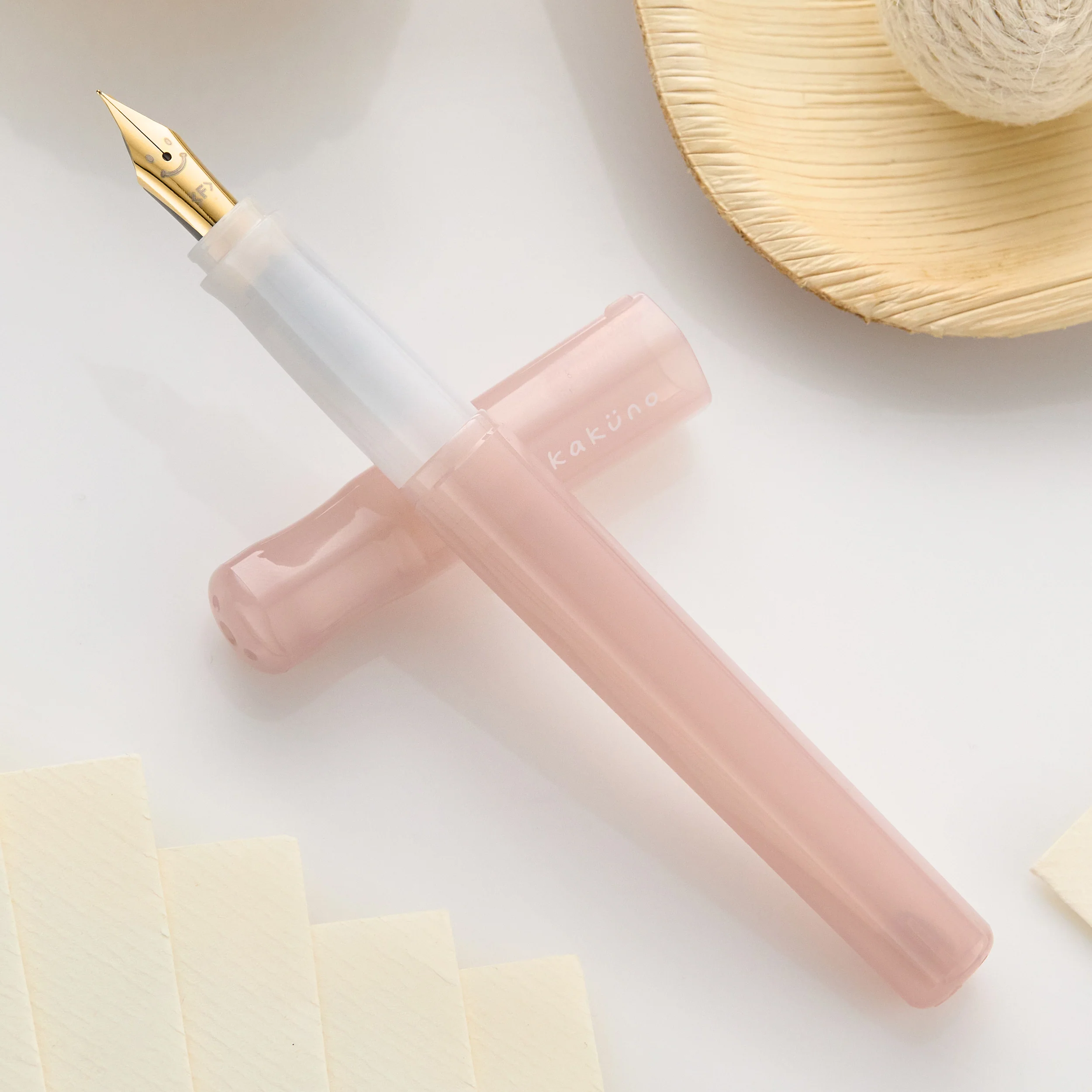 Pilot Kakuno Fountain Pen - Rosy Dusk - Image 7
