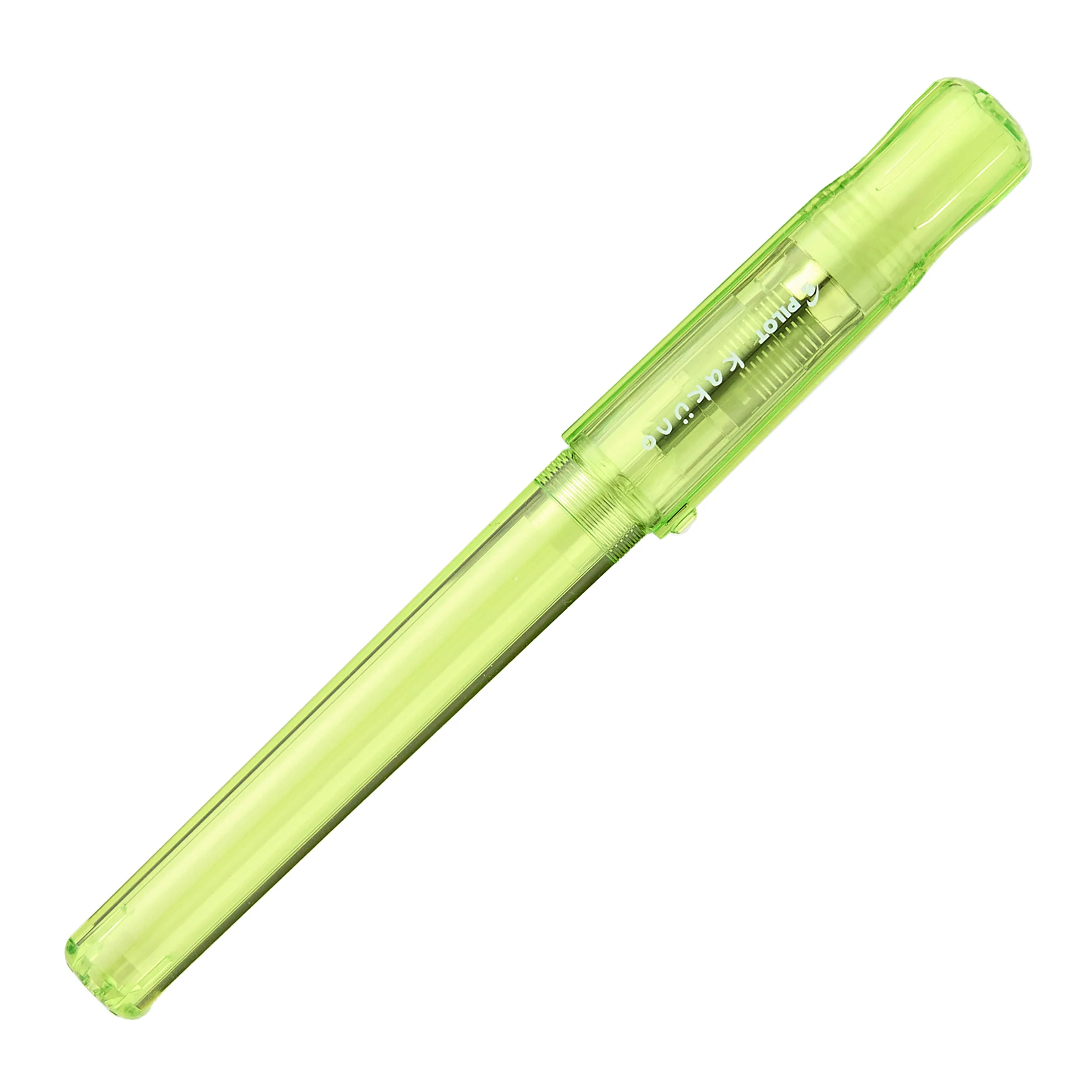 Pilot Kakuno Fountain Pen - Translucent Green - Image 2