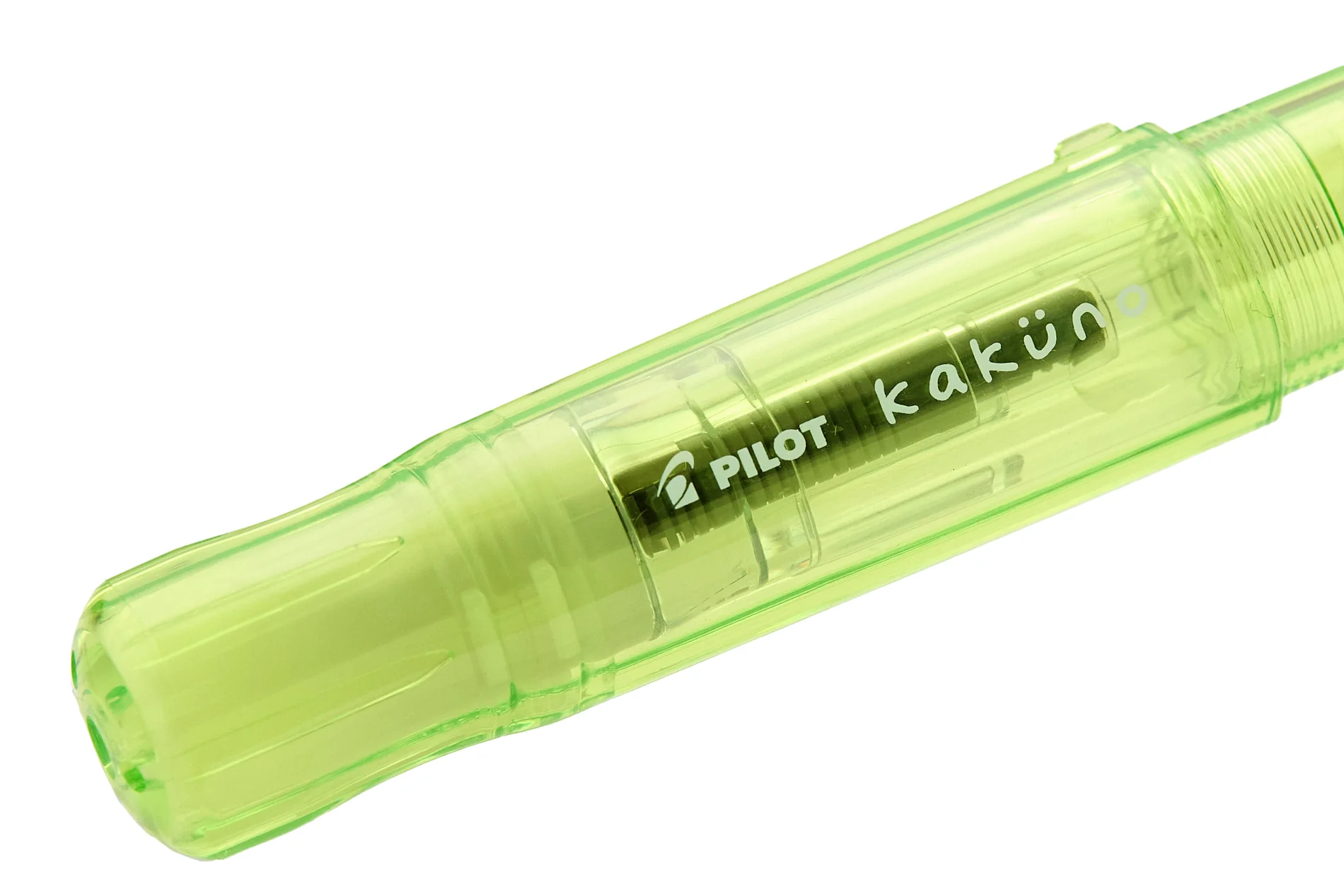 Pilot Kakuno Fountain Pen - Translucent Green - Image 5