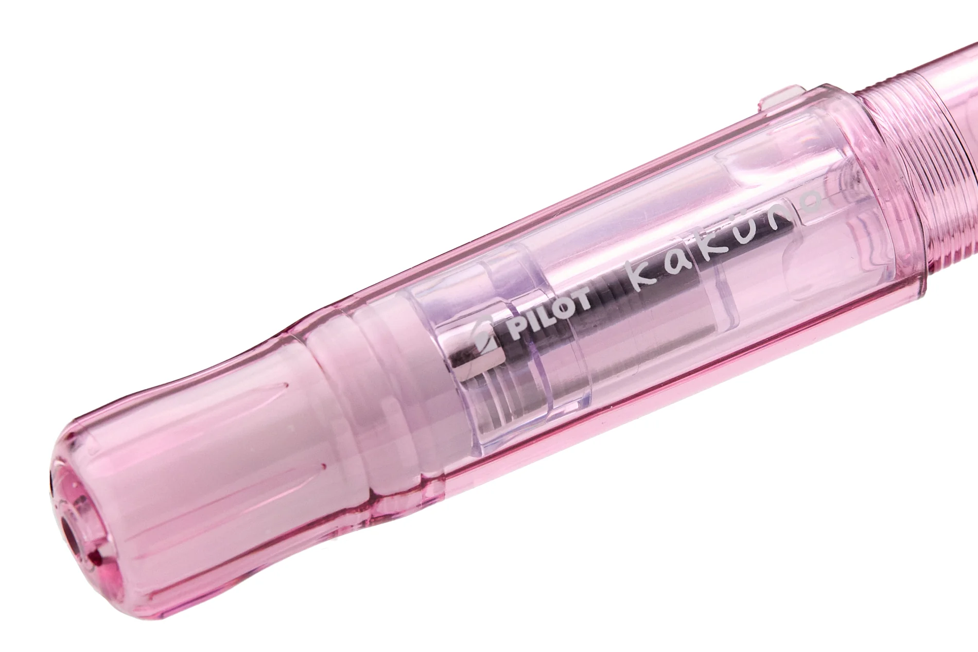 Pilot Kakuno Fountain Pen - Translucent Pink - Image 5