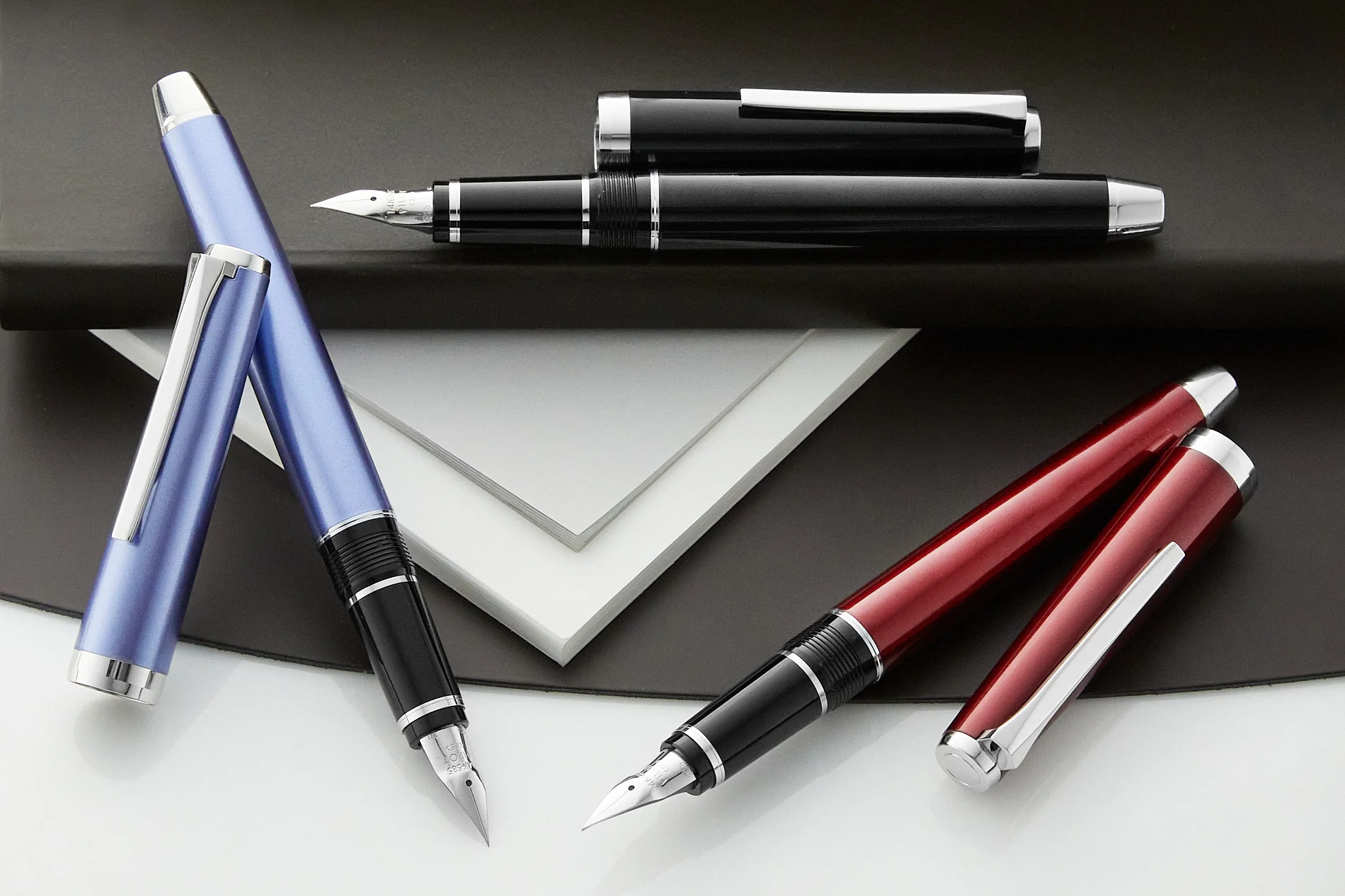 Pilot Metal Falcon Fountain Pen - Sapphire - Image 10
