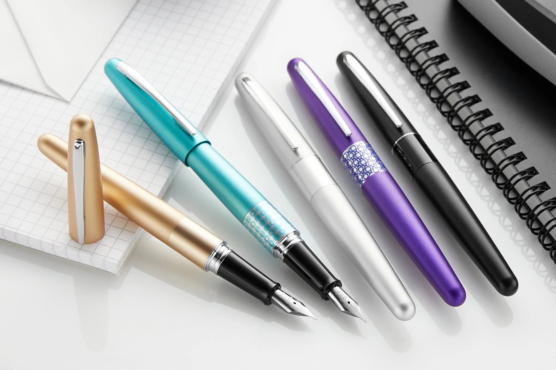 Pilot Metropolitan Fountain Pen - Black Plain - Image 12