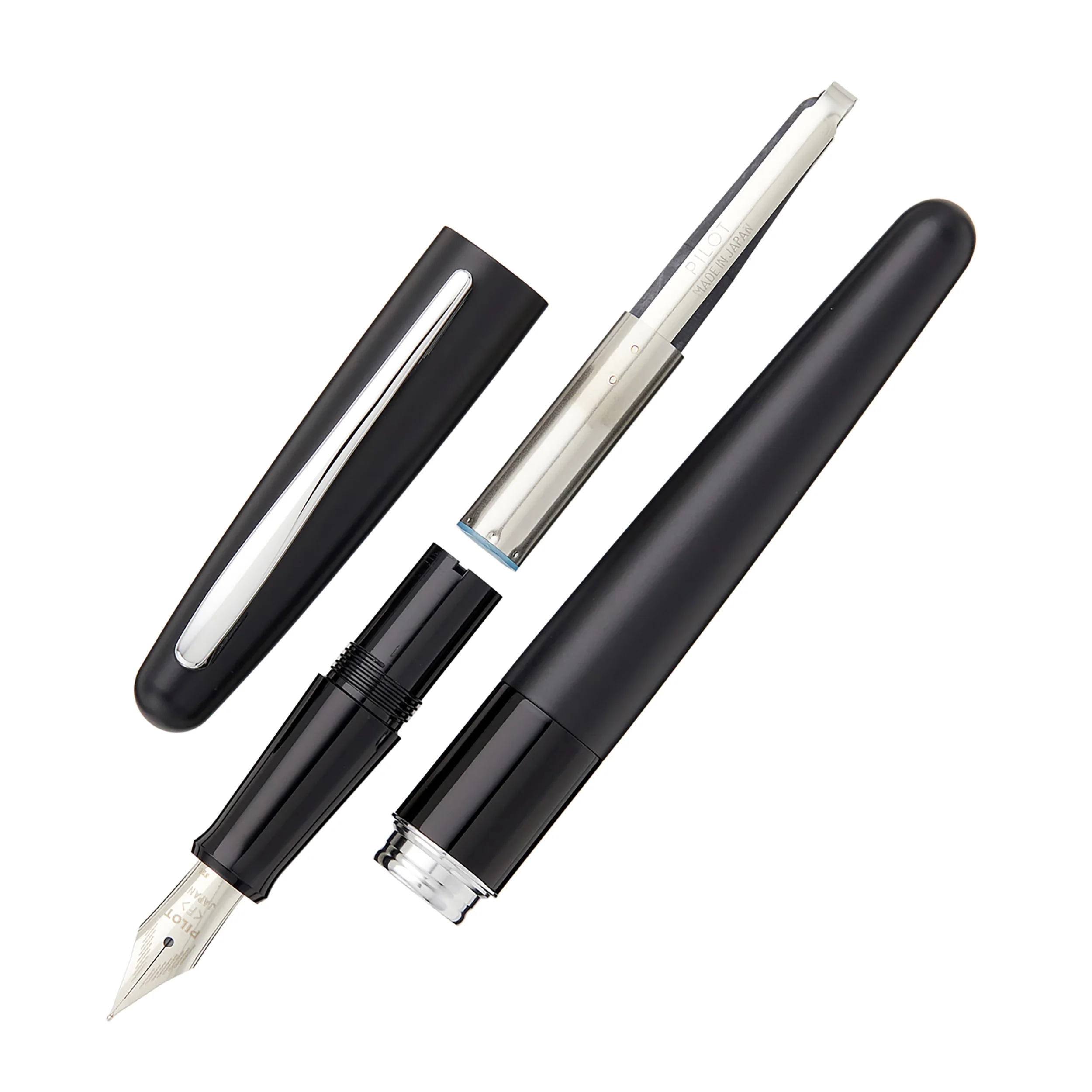 Pilot Metropolitan Fountain Pen - Black Plain - Image 3