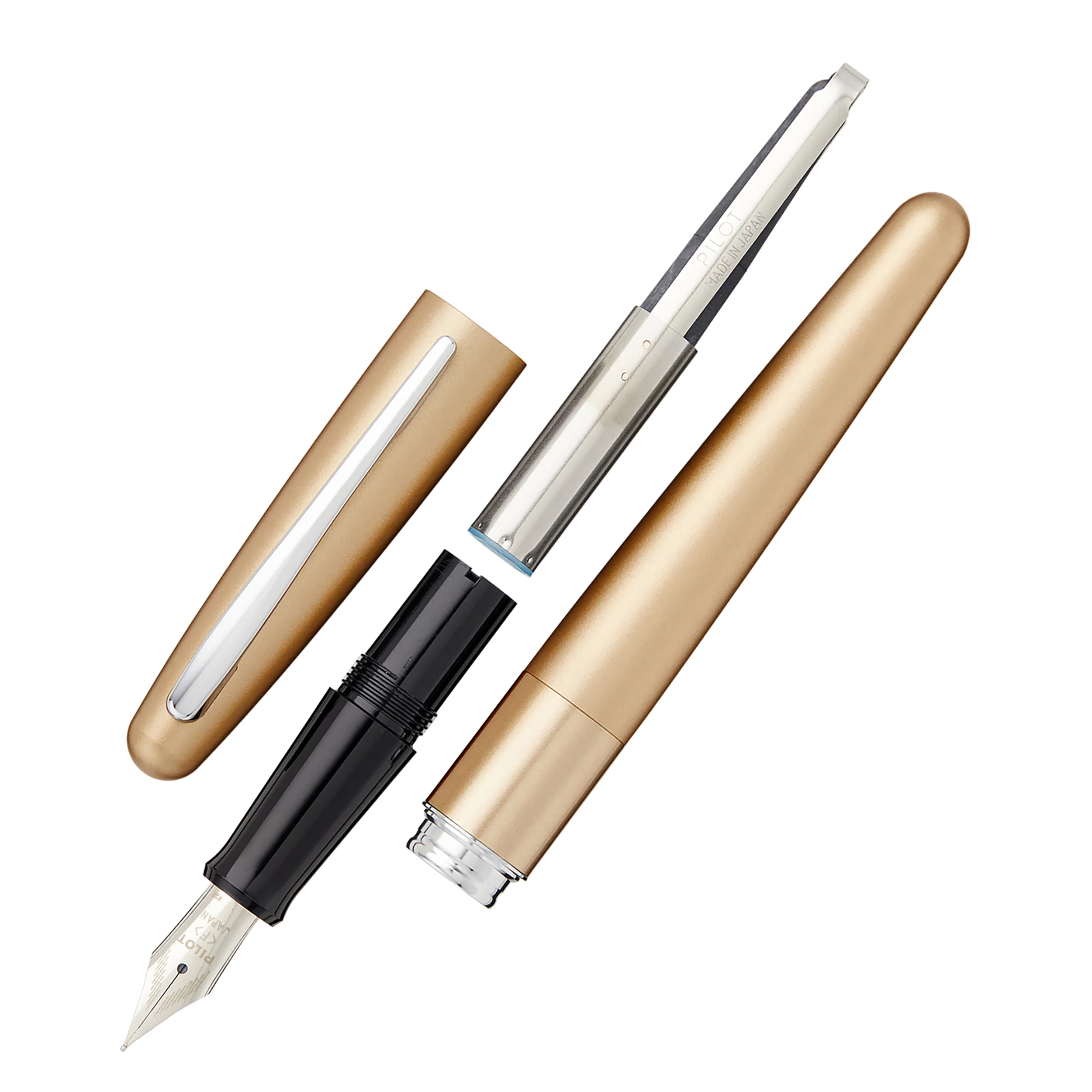 Pilot Metropolitan Fountain Pen - Gold Plain - Image 3
