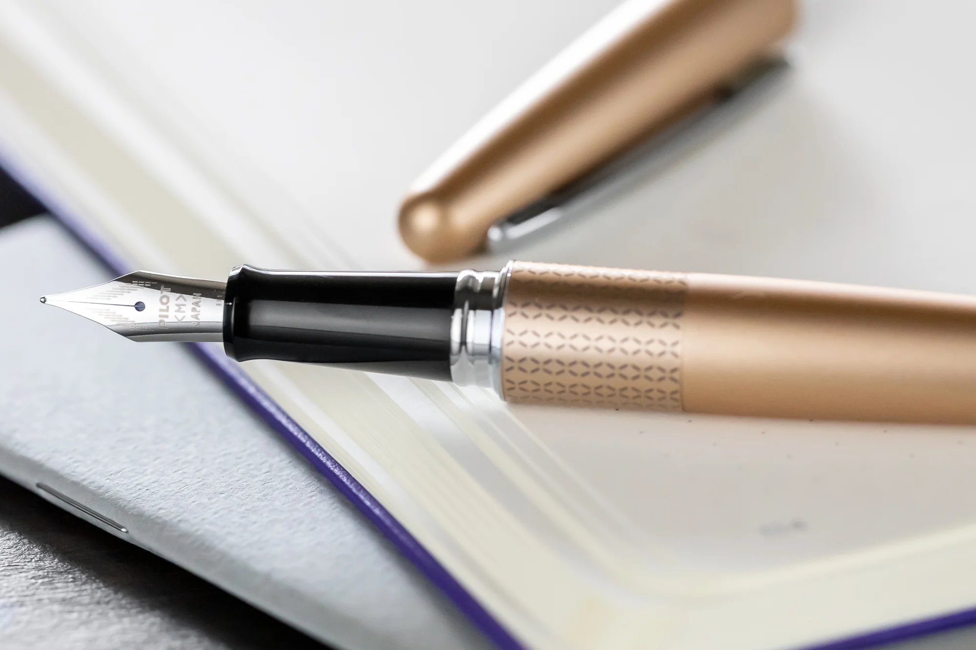 Pilot Metropolitan Fountain Pen - Gold Zig-Zag - Image 8