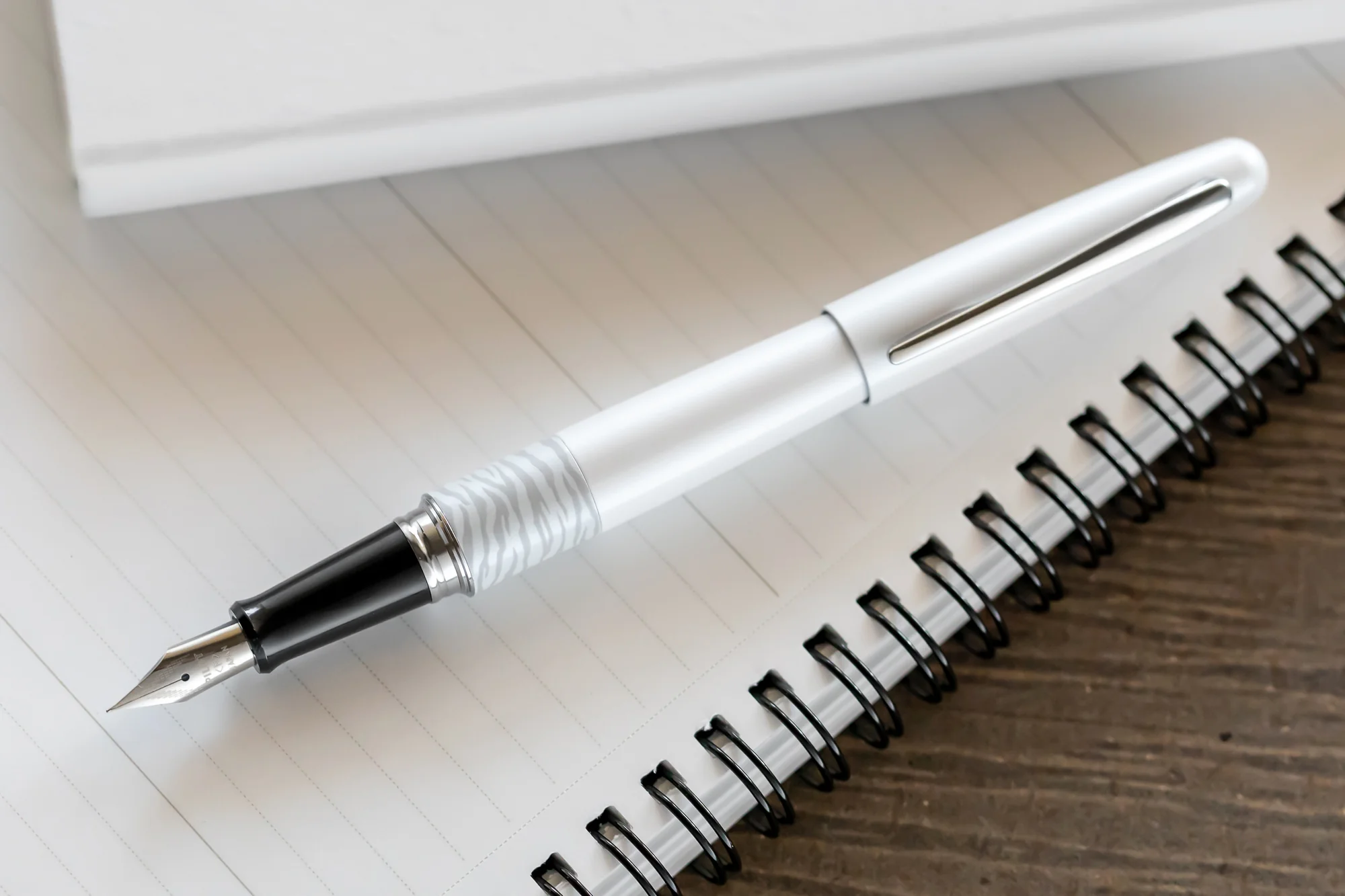 Pilot Metropolitan Fountain Pen - White Tiger - Image 5
