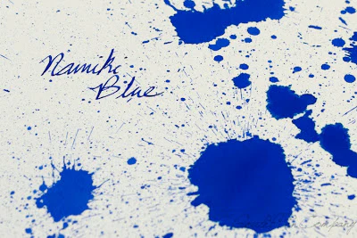 Pilot Namiki Blue - Ink Sample - Image 3
