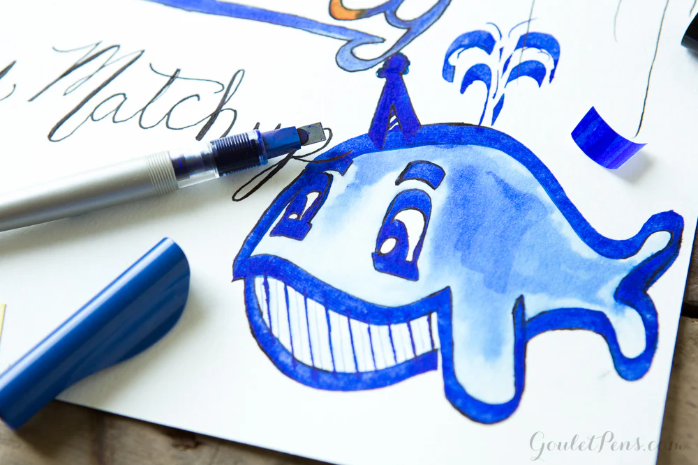 Pilot Parallel Fountain Pen - Blue, 6.0mm - Image 14