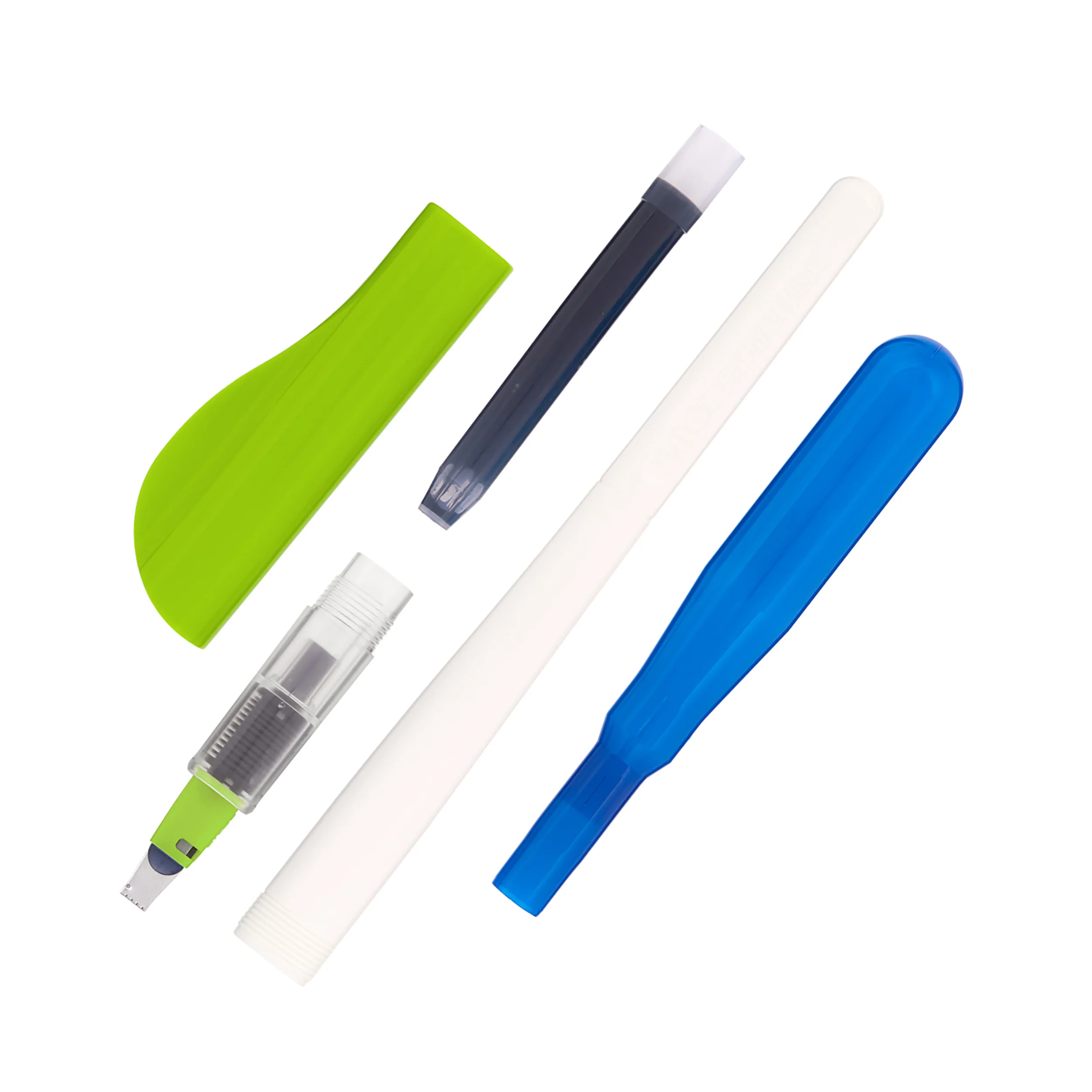 Pilot Parallel Fountain Pen - Green, 3.8mm - Image 3