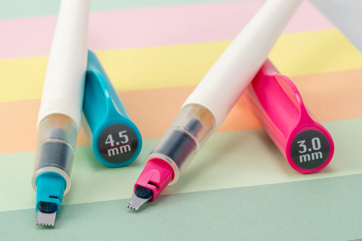 Pilot Parallel Fountain Pen - Teal, 4.5mm - Image 12