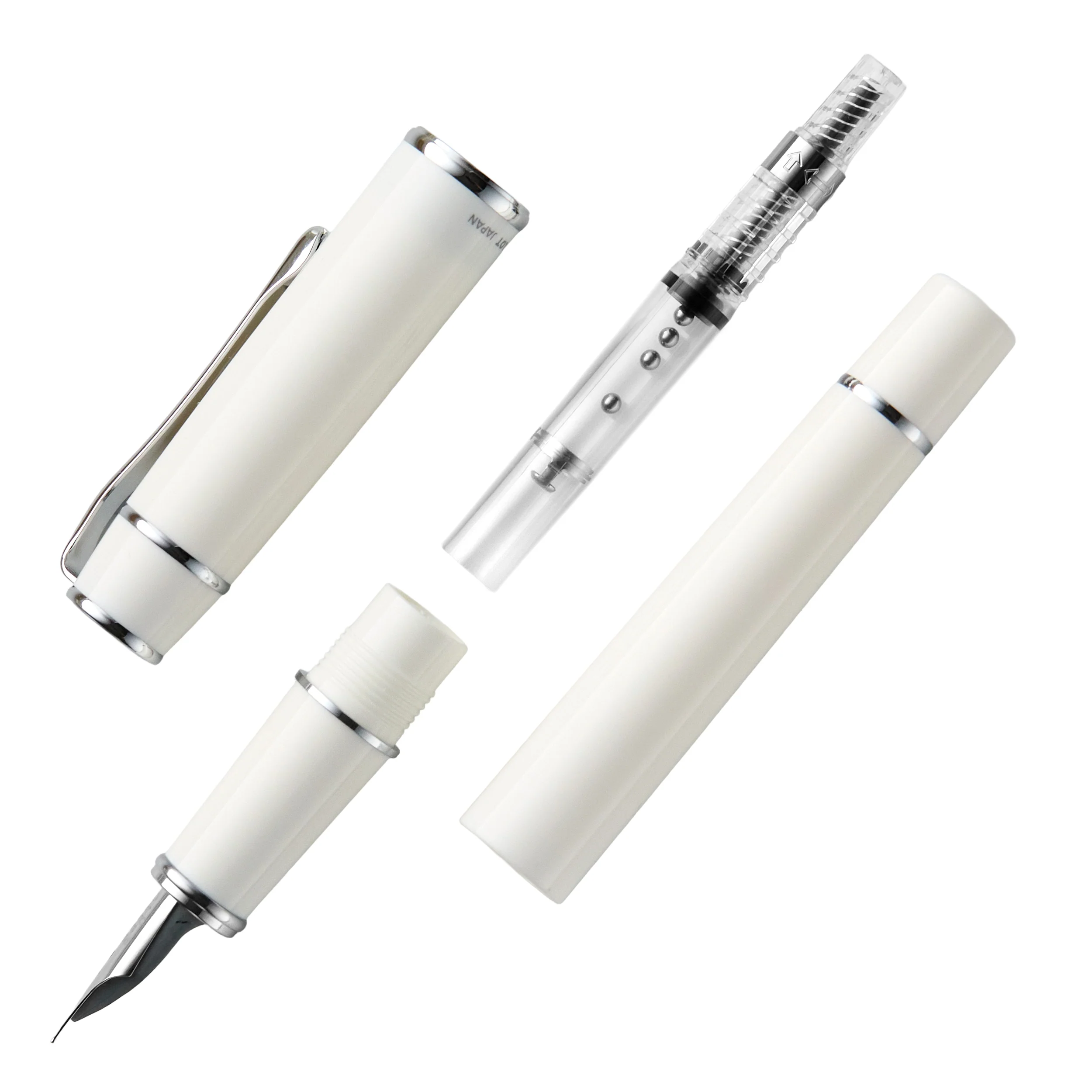 Pilot Prera Fountain Pen - Porcelain White - Image 3