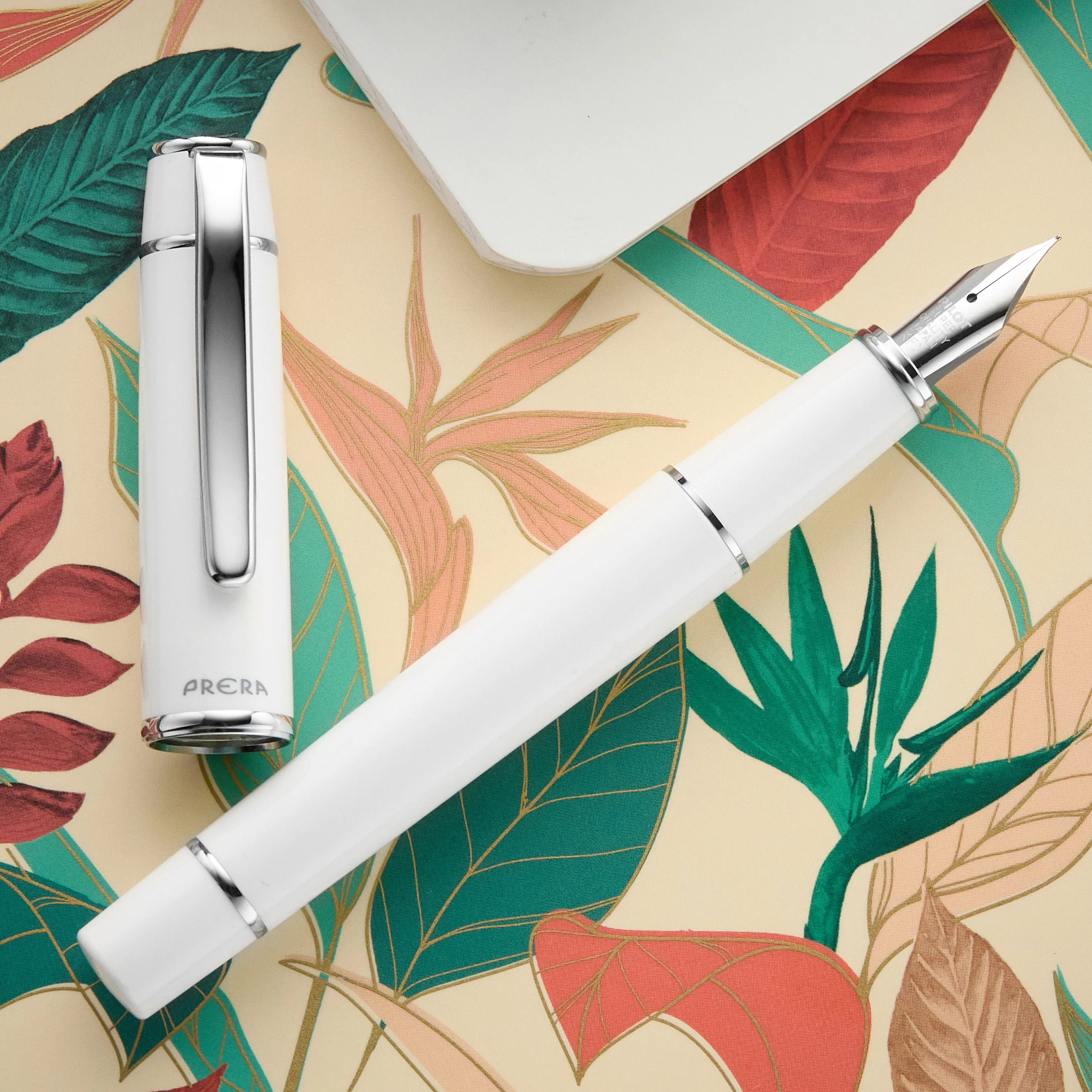 Pilot Prera Fountain Pen - Porcelain White - Image 7