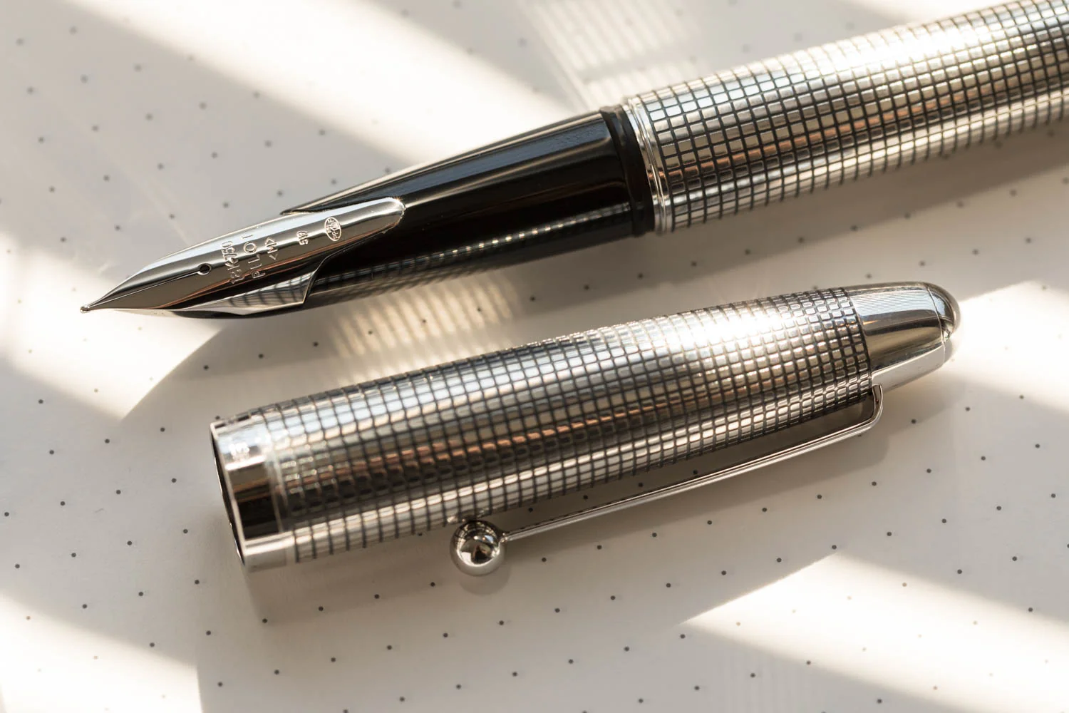 Pilot Sterling Fountain Pen - Silvern Koushi - Image 11