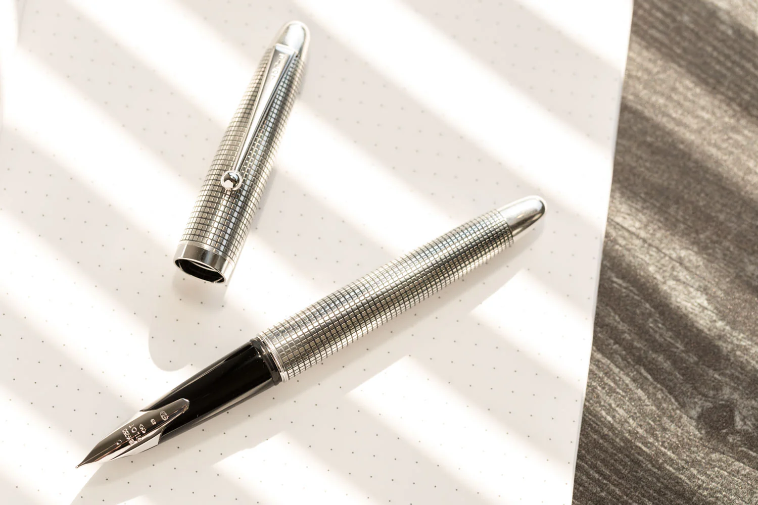 Pilot Sterling Fountain Pen - Silvern Koushi - Image 13
