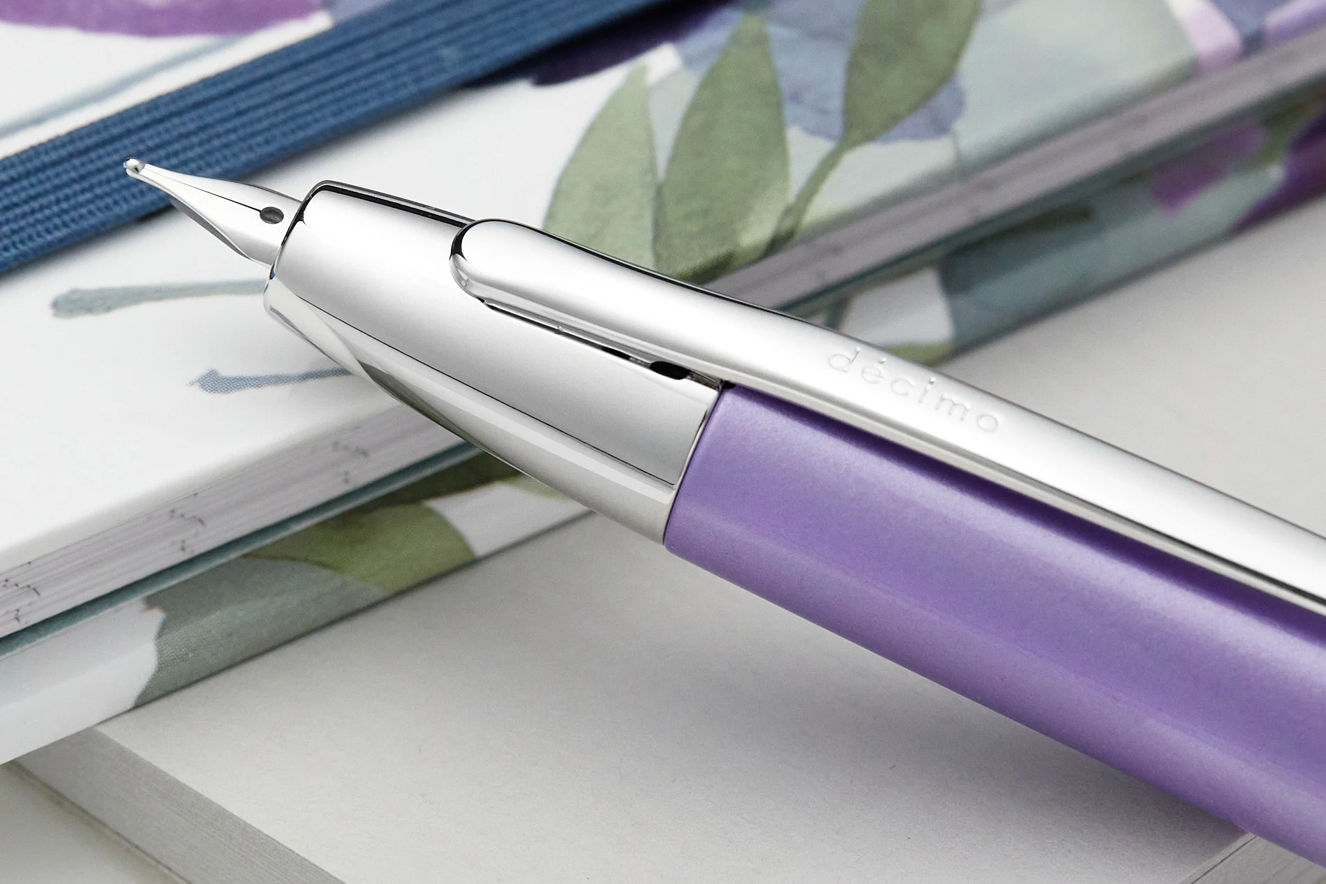 Pilot Vanishing Point Decimo Fountain Pen - Purple - Image 8