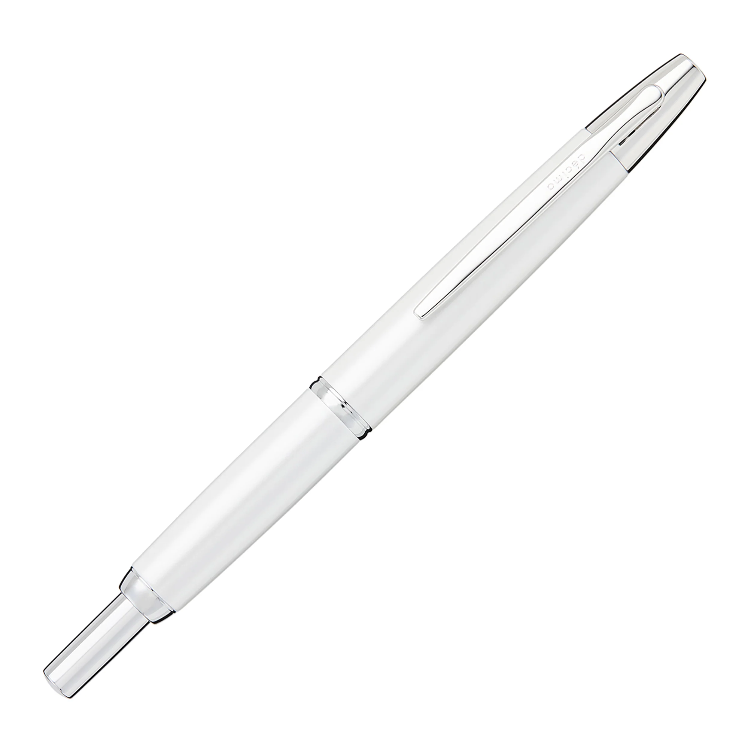 Pilot Vanishing Point Decimo Fountain Pen - White - Image 2