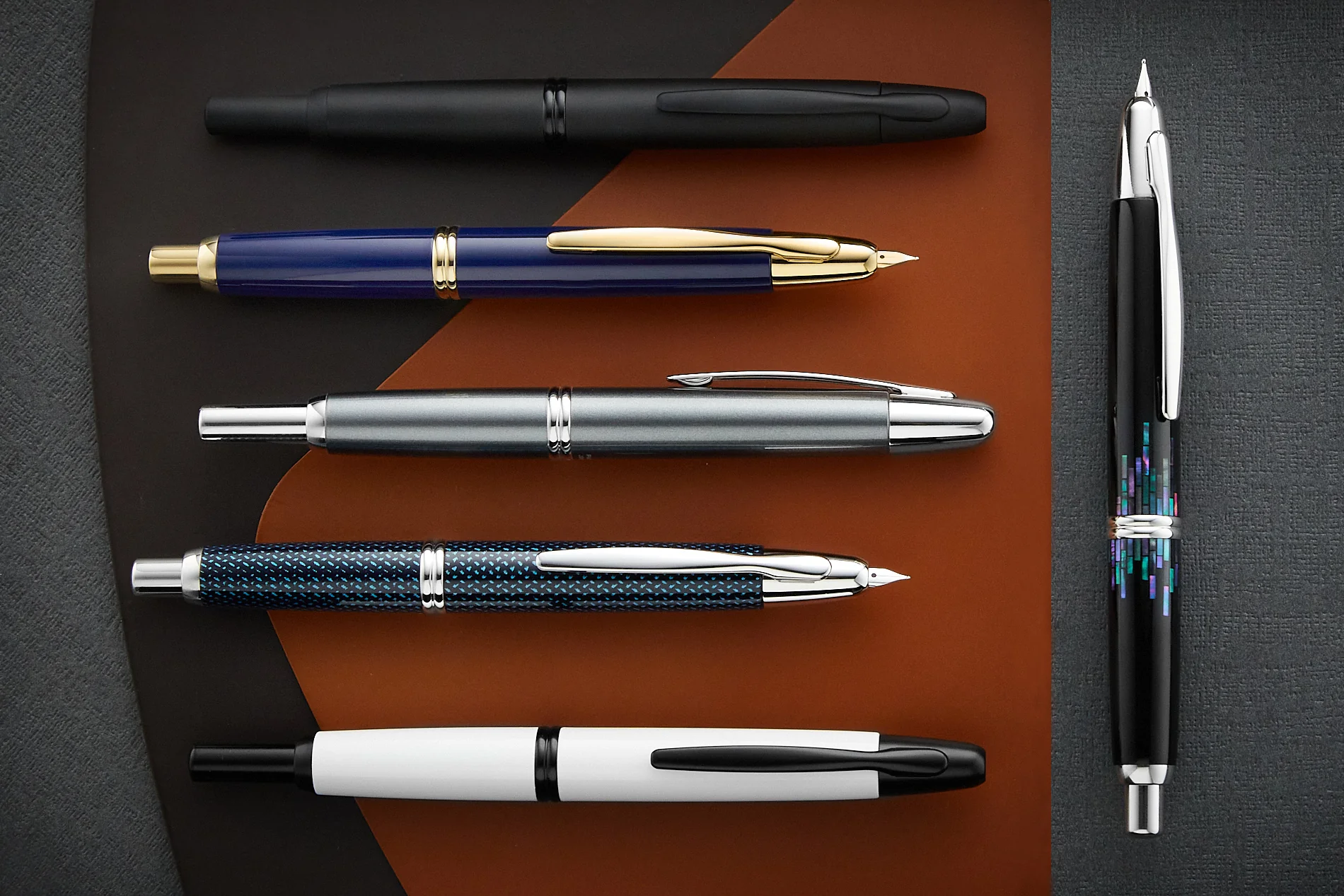 Pilot Vanishing Point Fountain Pen - Blue/Rhodium - Image 11